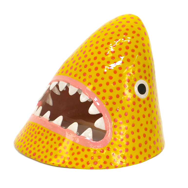 Medium Yellow and Red Dotted Shark 2.jpg