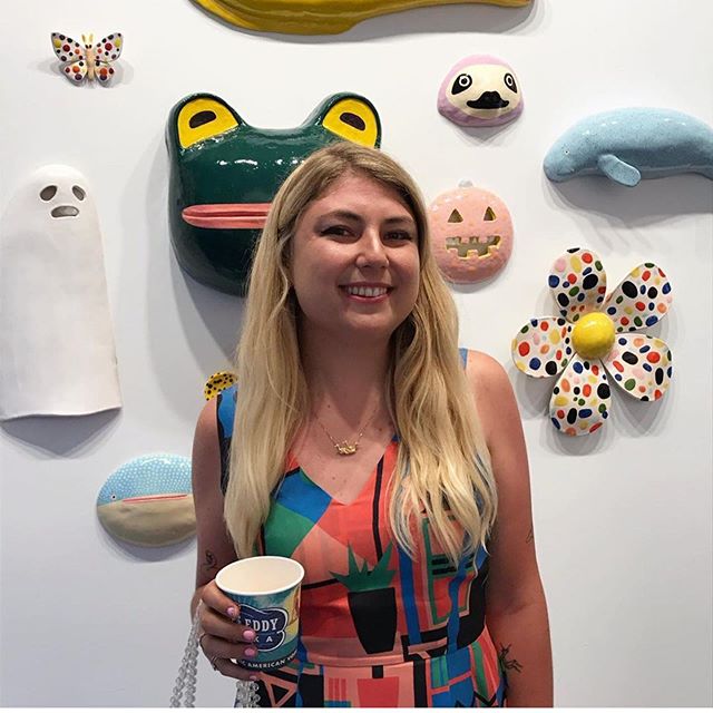 Thank you to everyone who came out to @wonderfulshow at @wyn317 last night! The show will be up for 2 months, so if you are in Miami swing by the gallery and check it out 🐸