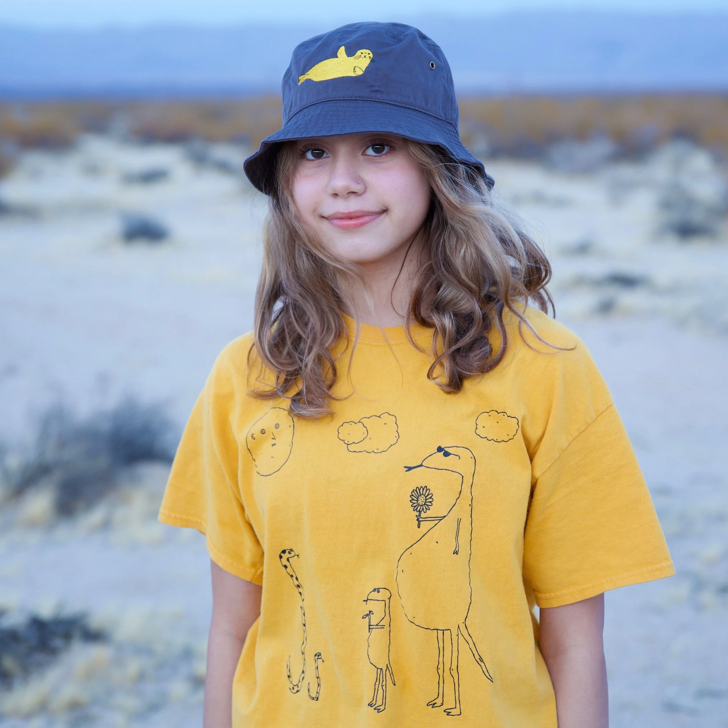 Waving Seal Bucket Hat — LORIEN STERN