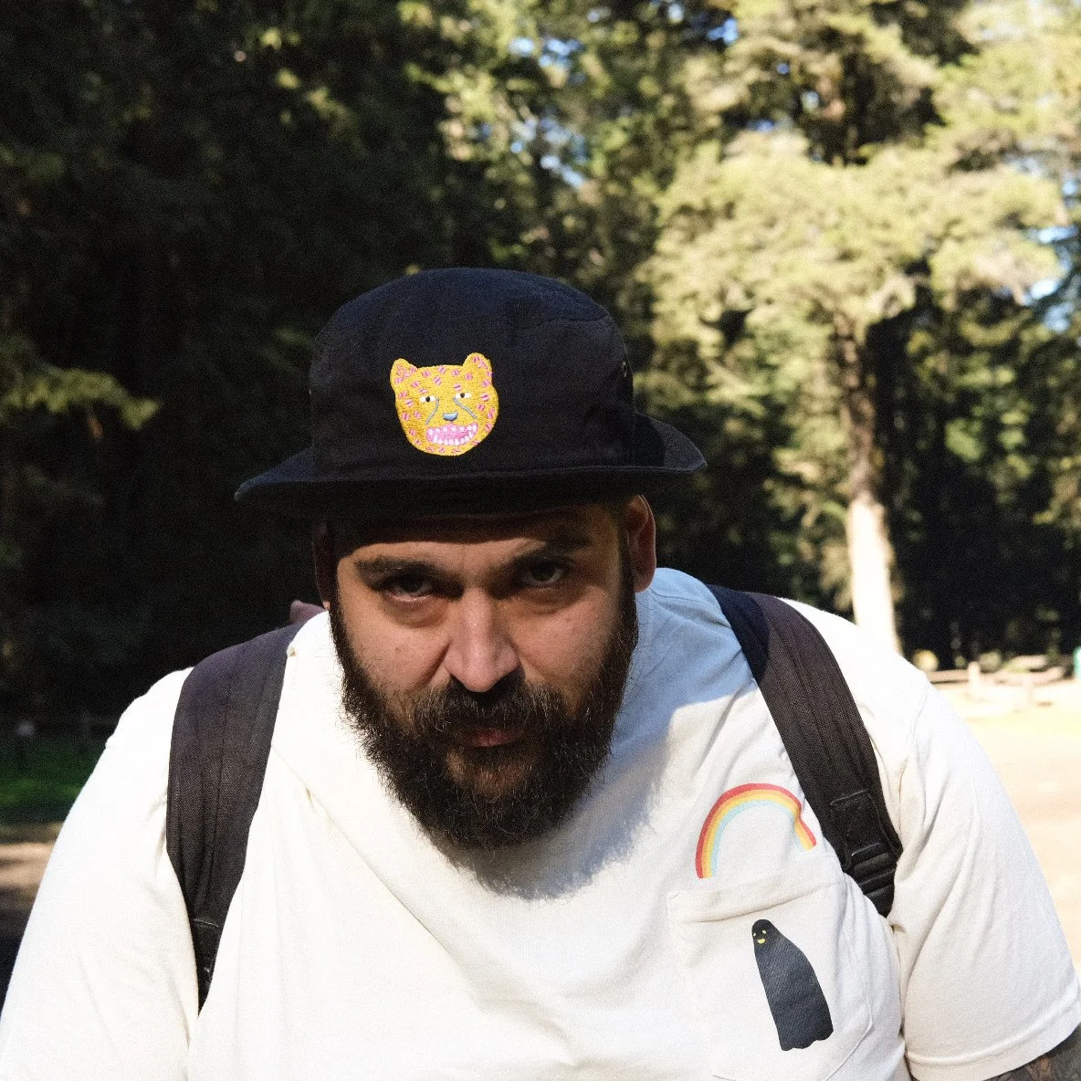 Happy Cheetah Bucket Hat — LORIEN STERN