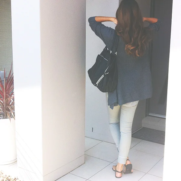 Outfit back view..
