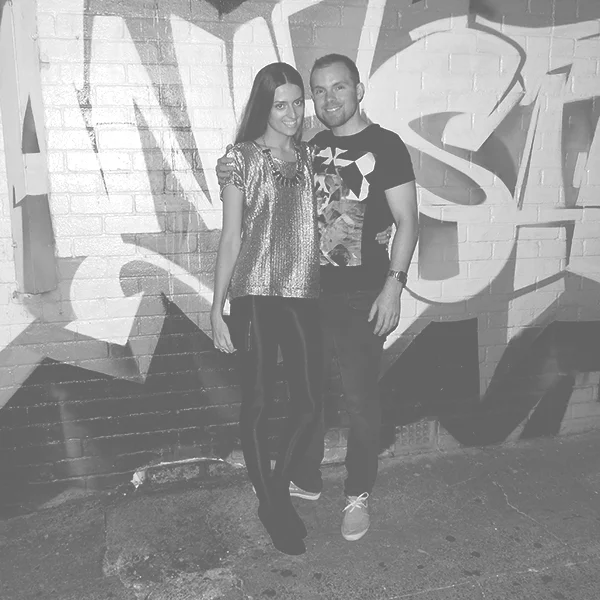Jays & I heading to Justin Lane
