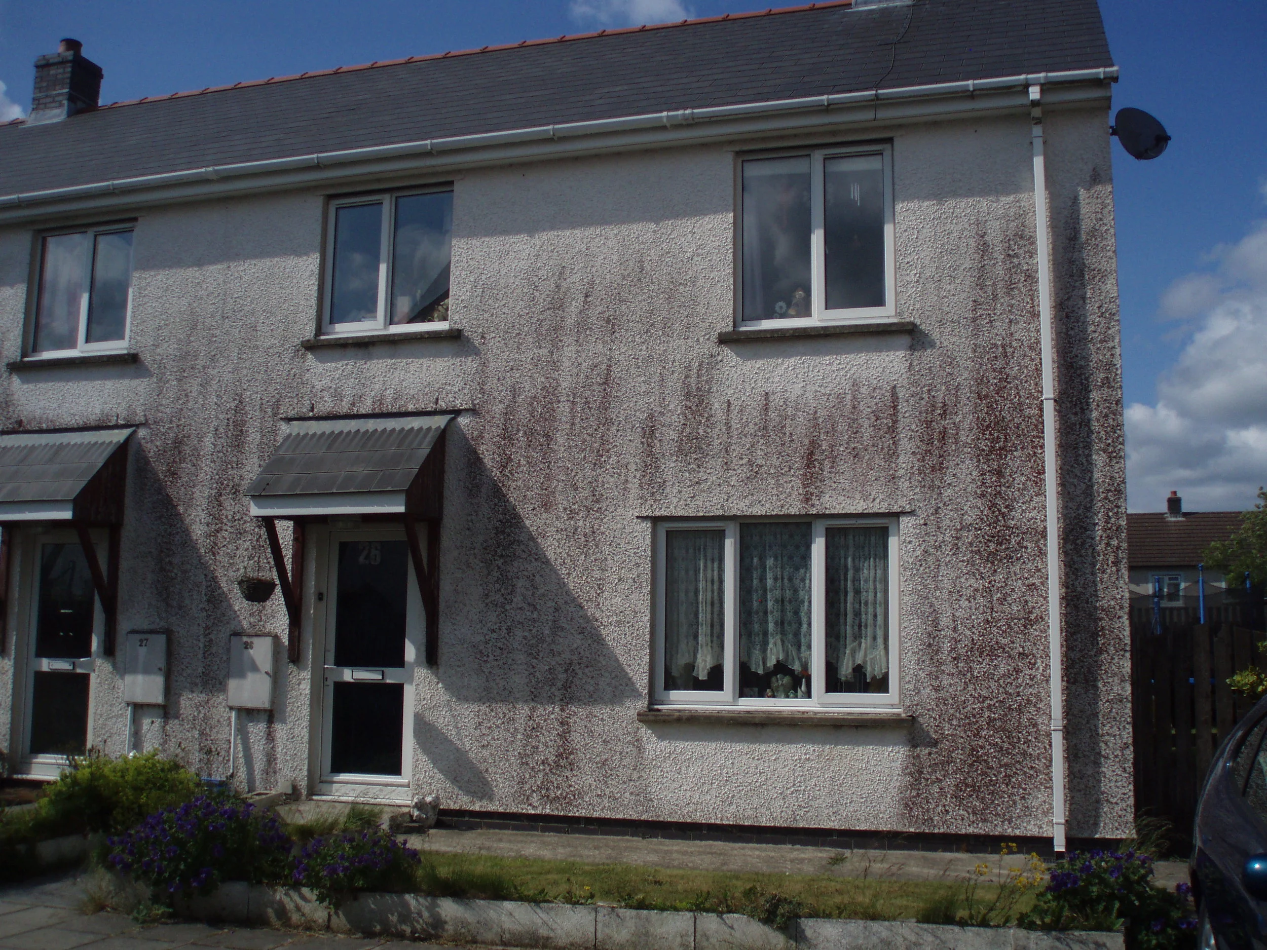 No's 26 & 27 Maesamlwg - Front Elevation.JPG