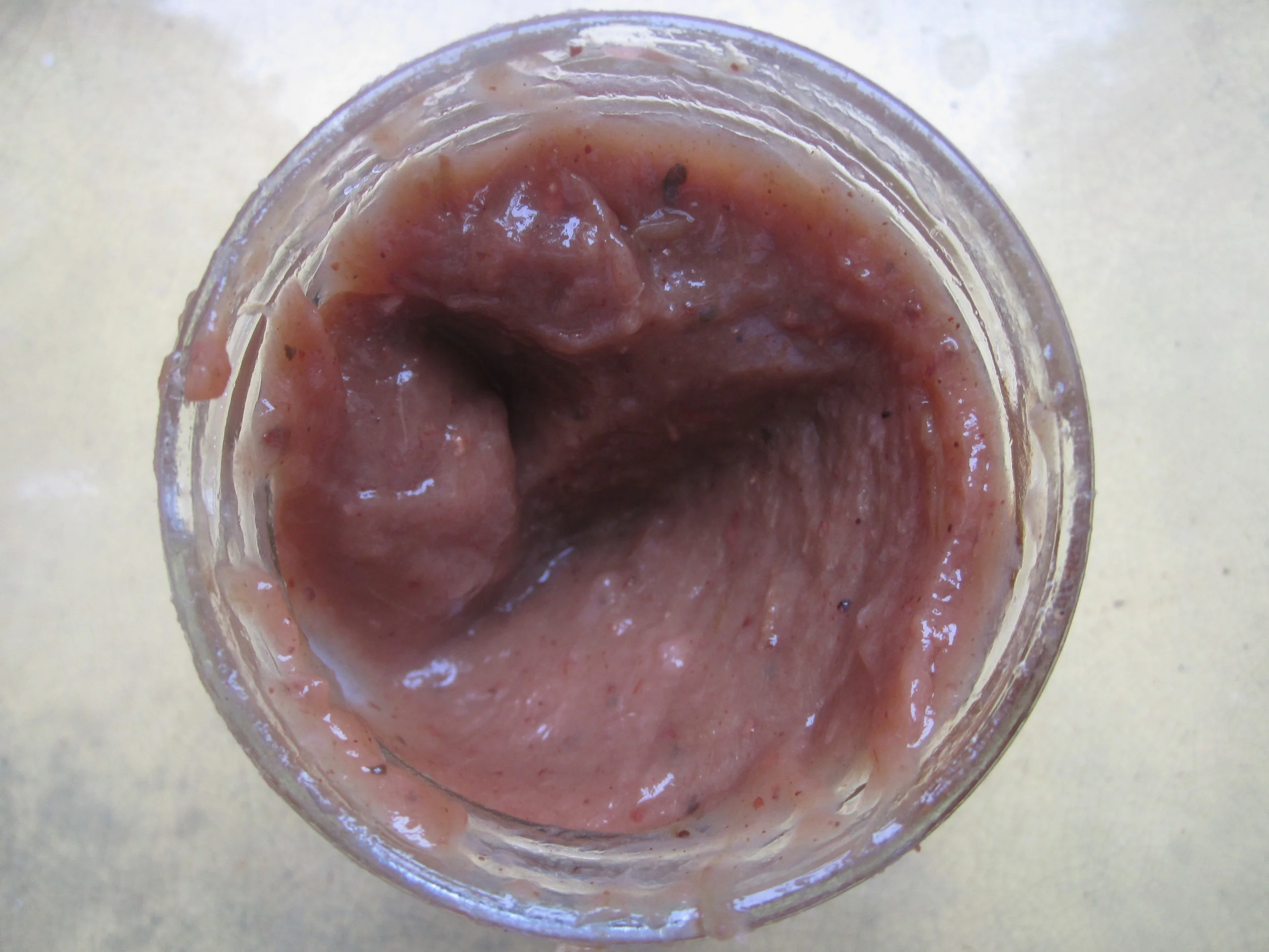 Rhubarb Ketchup. Same same but different. 