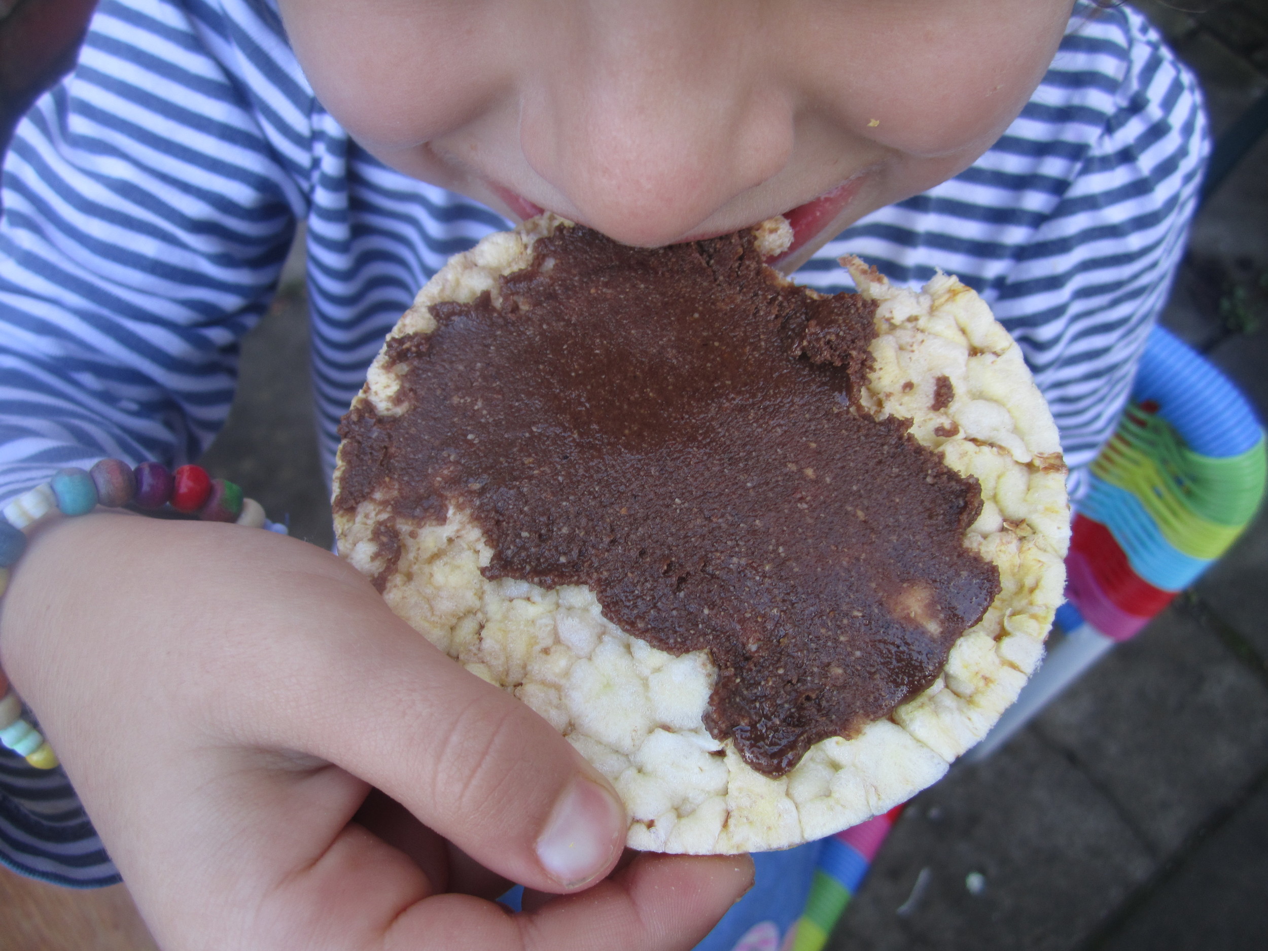 Home made Nutella - with more nuts, less sugar and no palm oil. 