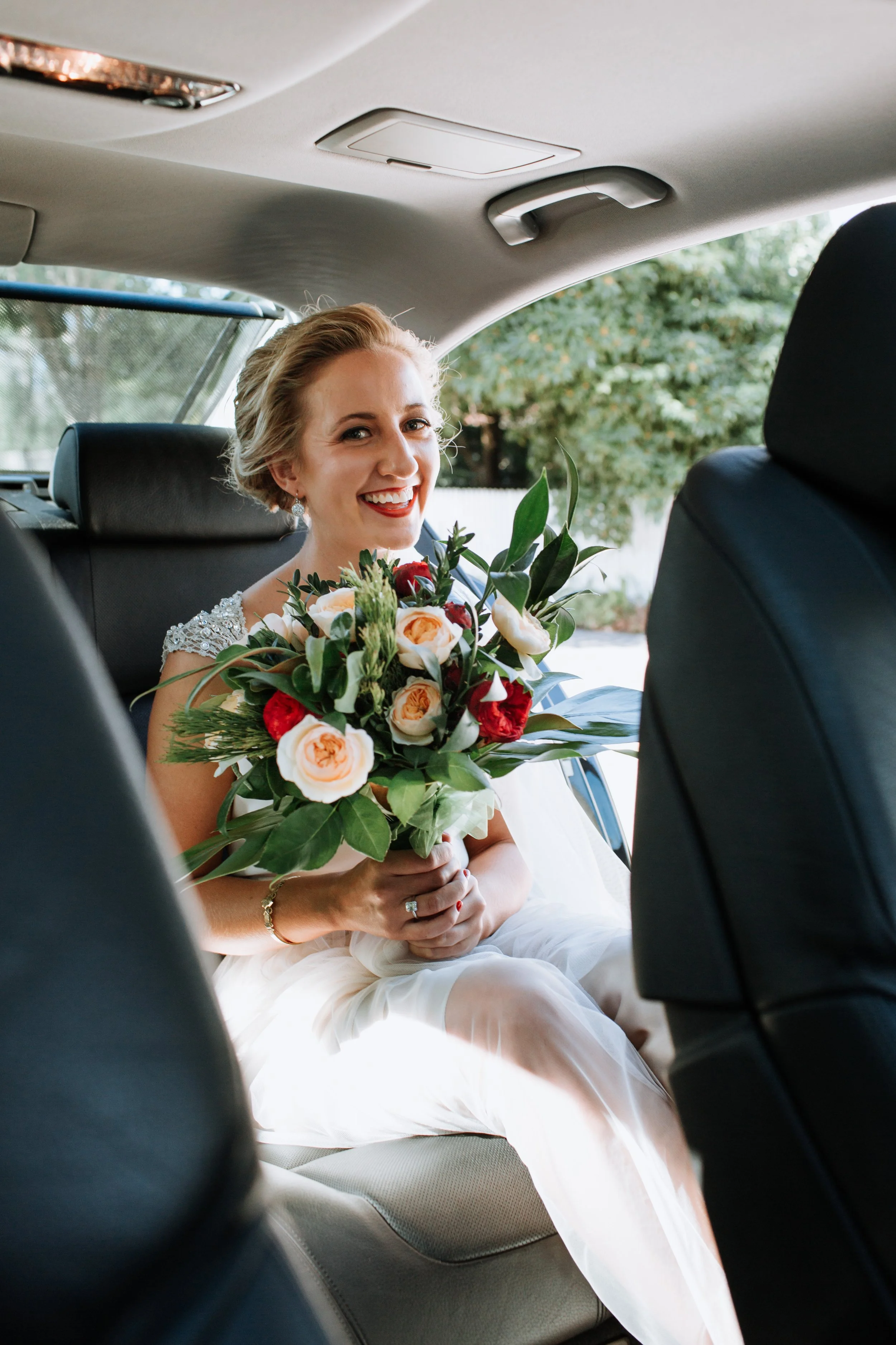 Beautiful Bride on her wedding day