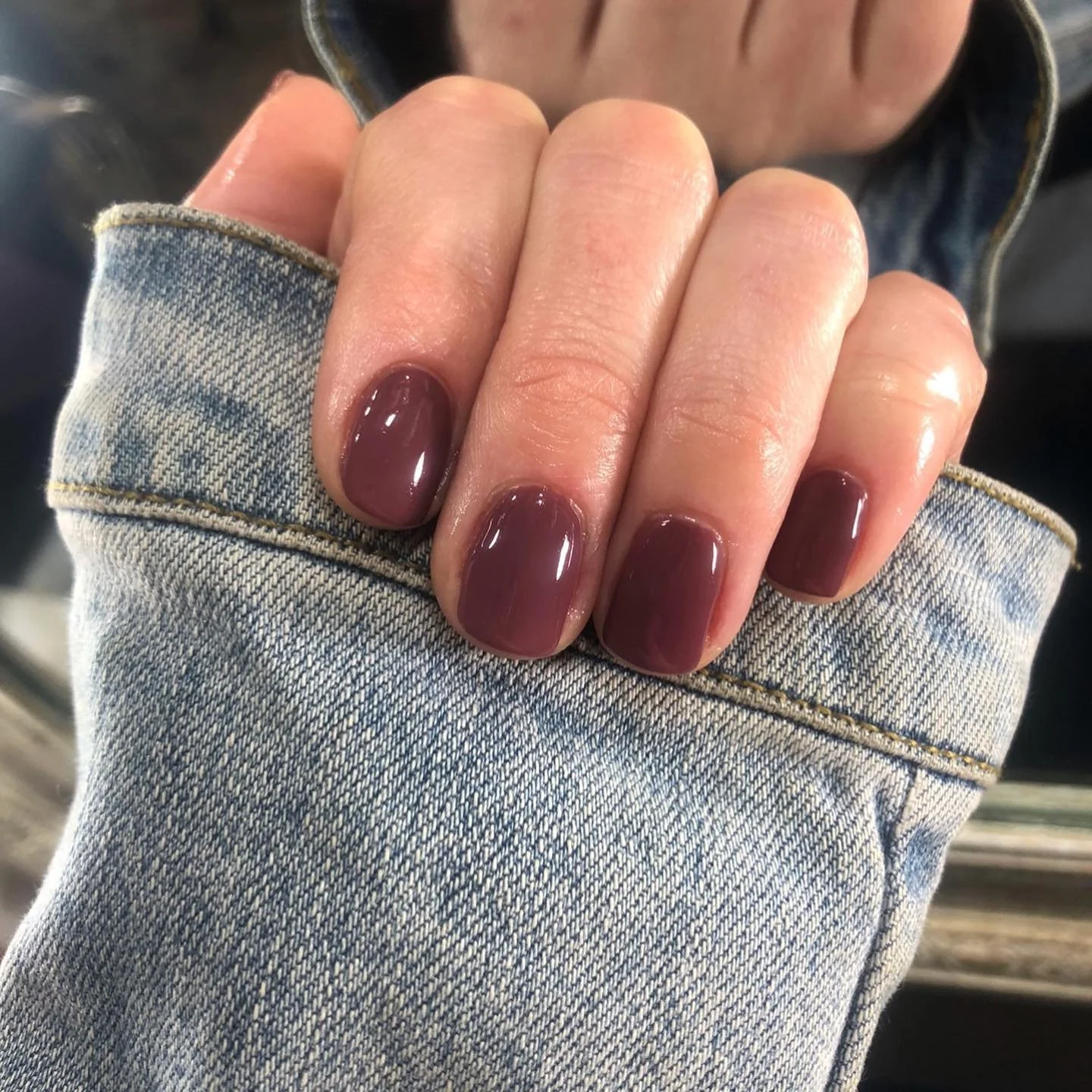 Short Square Manicure