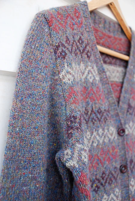 Colourwork by Jules, pattern is Ursula by Kate Davies