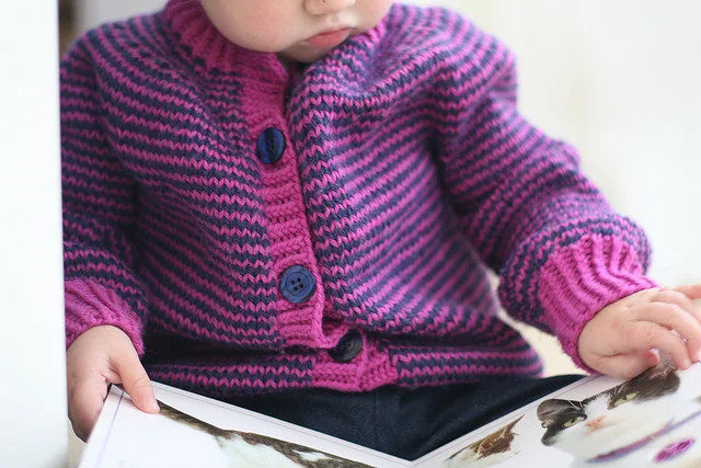 My first proper attempt at the EPS - I made up all the numbers. I was so chuffed with myself. The kid in the photo is now nearly 6 and the jumper is still going.