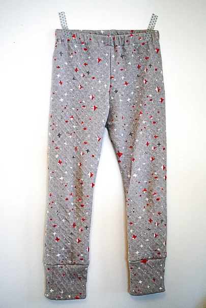 Nani Iro knit leggings for my small boy before he got big and decided leggings weren't that cool....