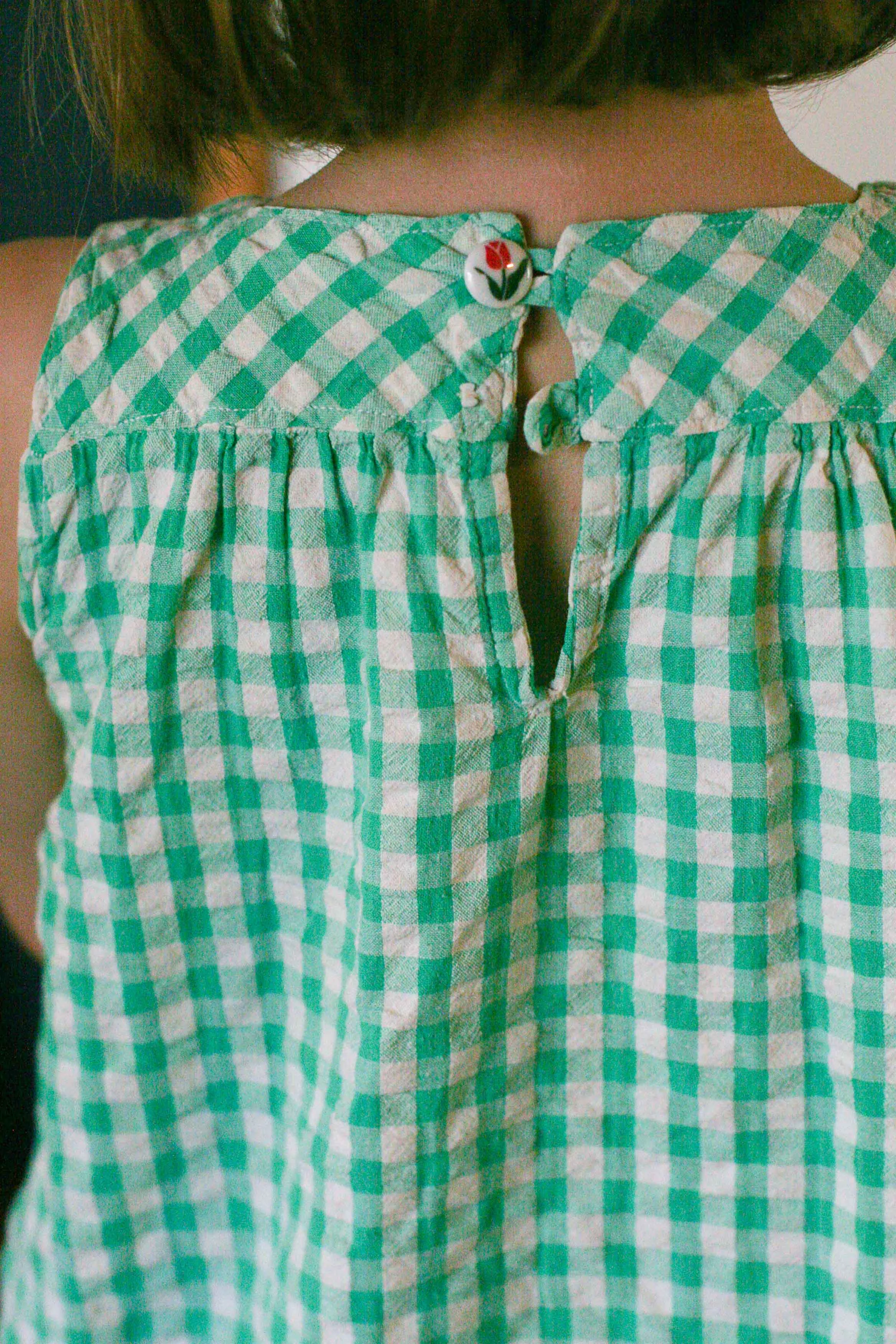 The lost buttons = true love? This frock has been worn fairly constantly for the last few years.