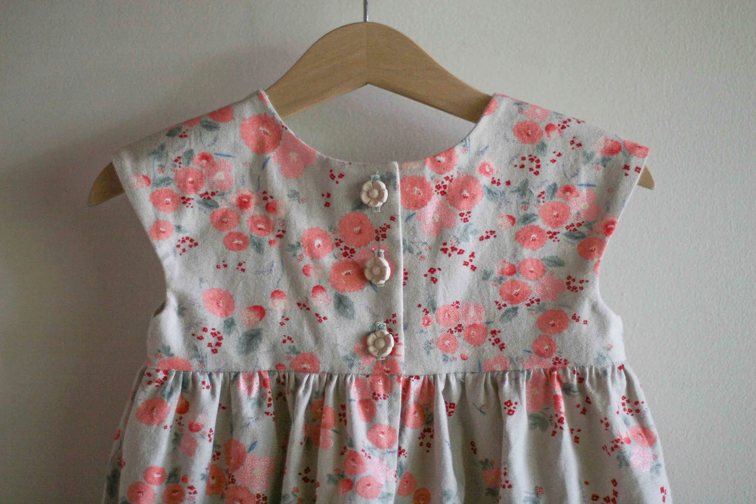 Geranium Dress by Made by Rae - made by me.