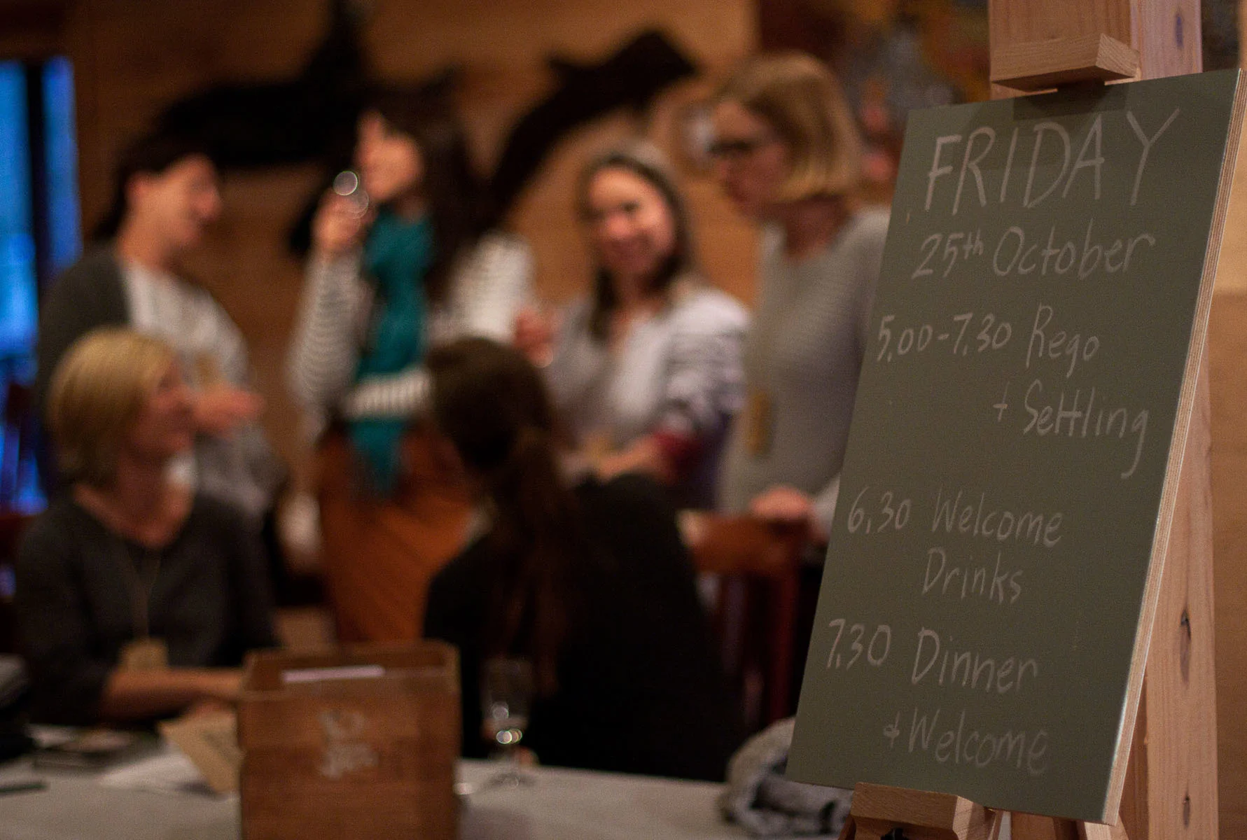 This was reception. Photo by Siri Hayes