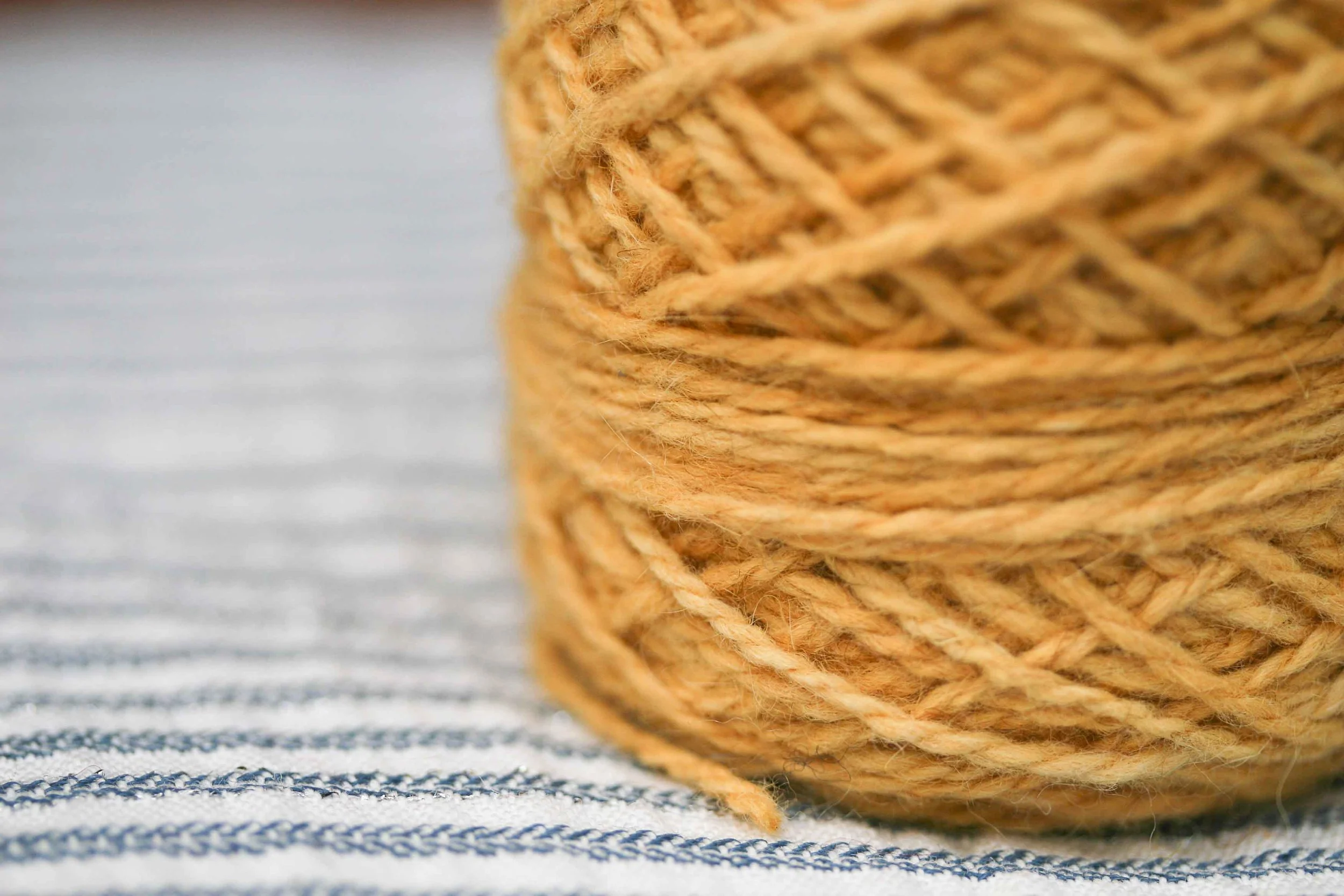Show the texture and the beautiful semi solid-ness of the yarn.