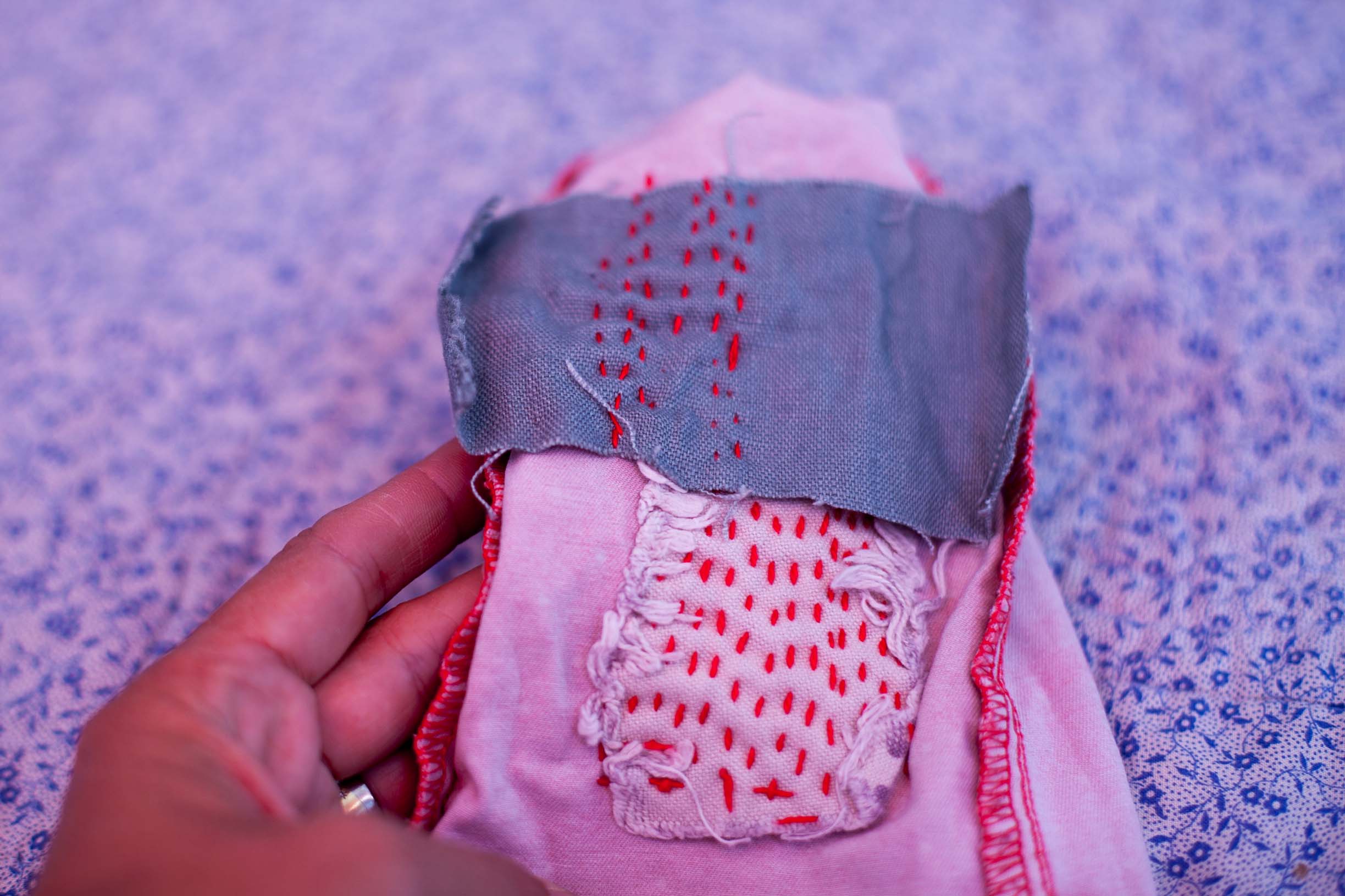 Visible Mending as an art form. — The Craft Sessions