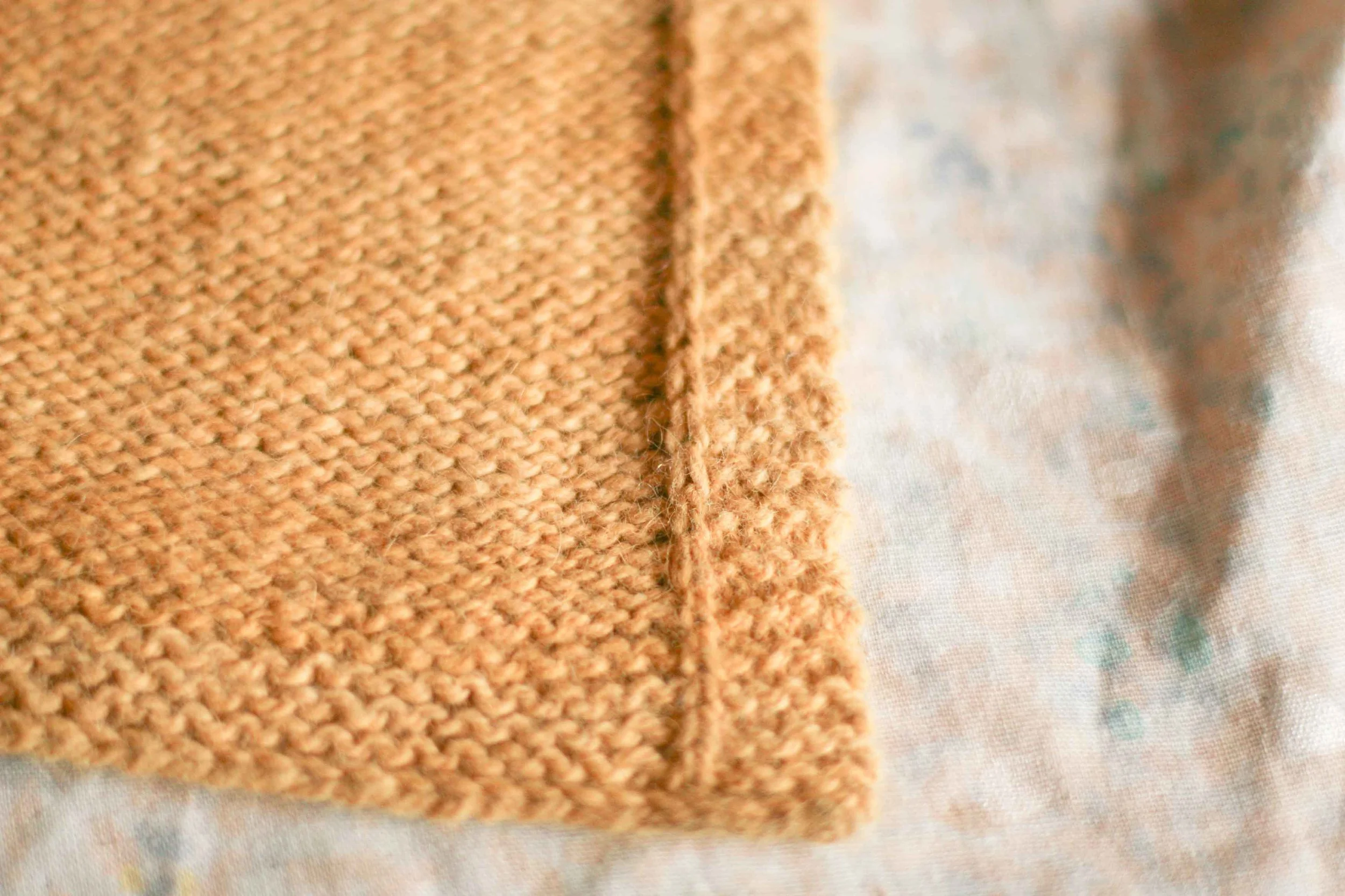 I mean look at that - this is the inside and that little seam means no flipping button bands - Georgie is a genius.