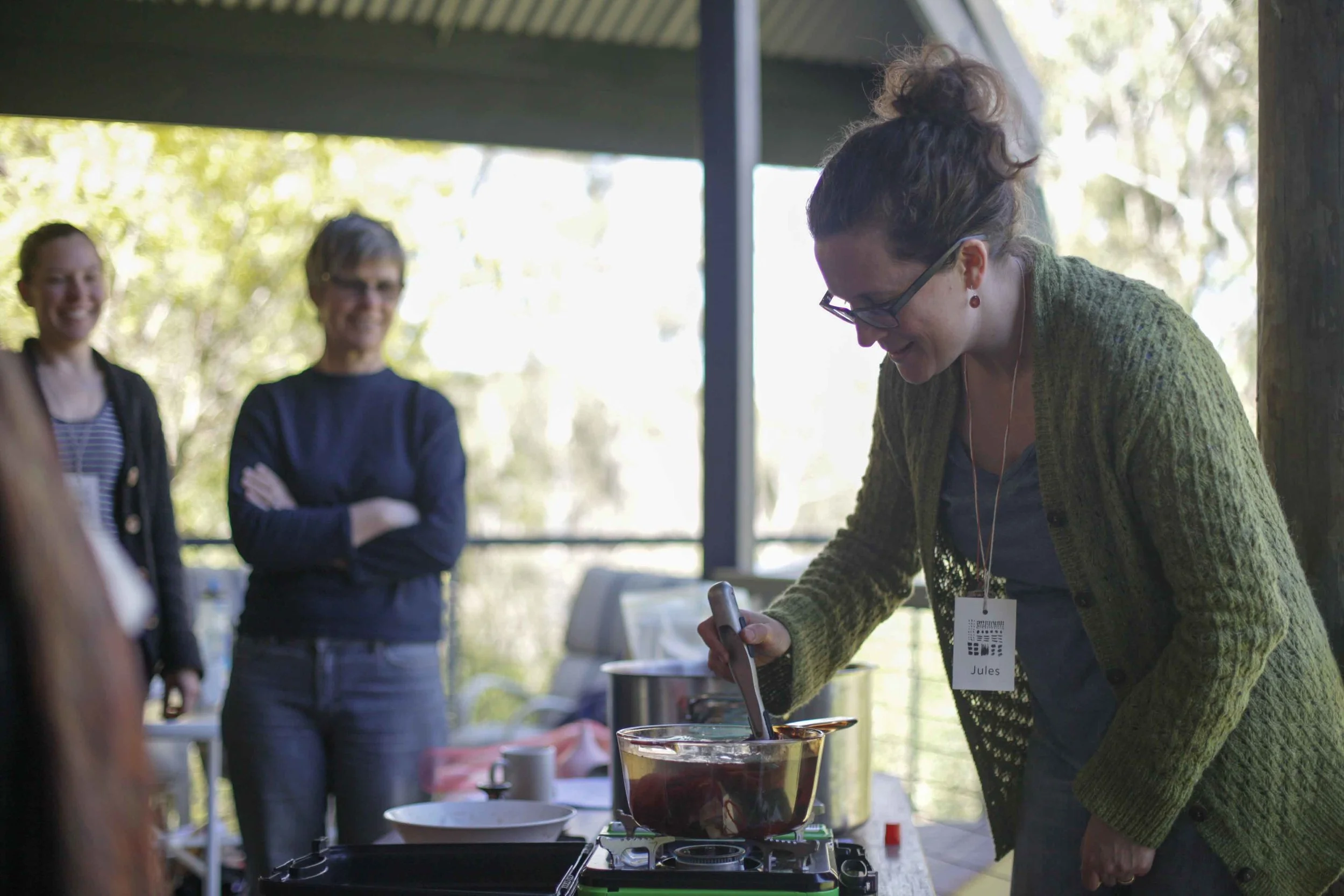 25 colours from one natural dyepot with Julia Billings.