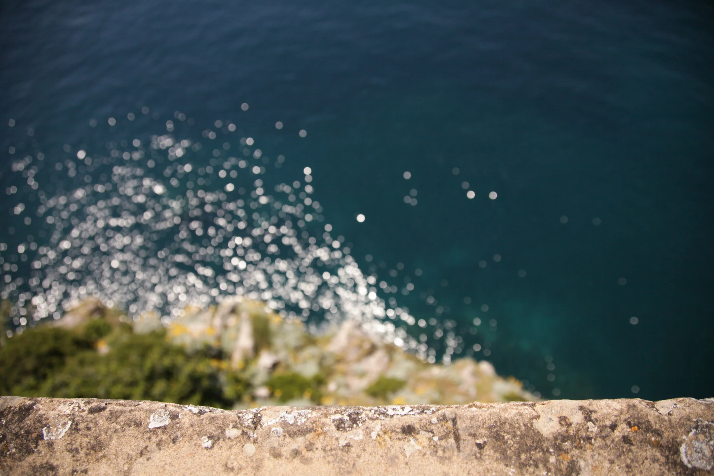 Another view from the wall.