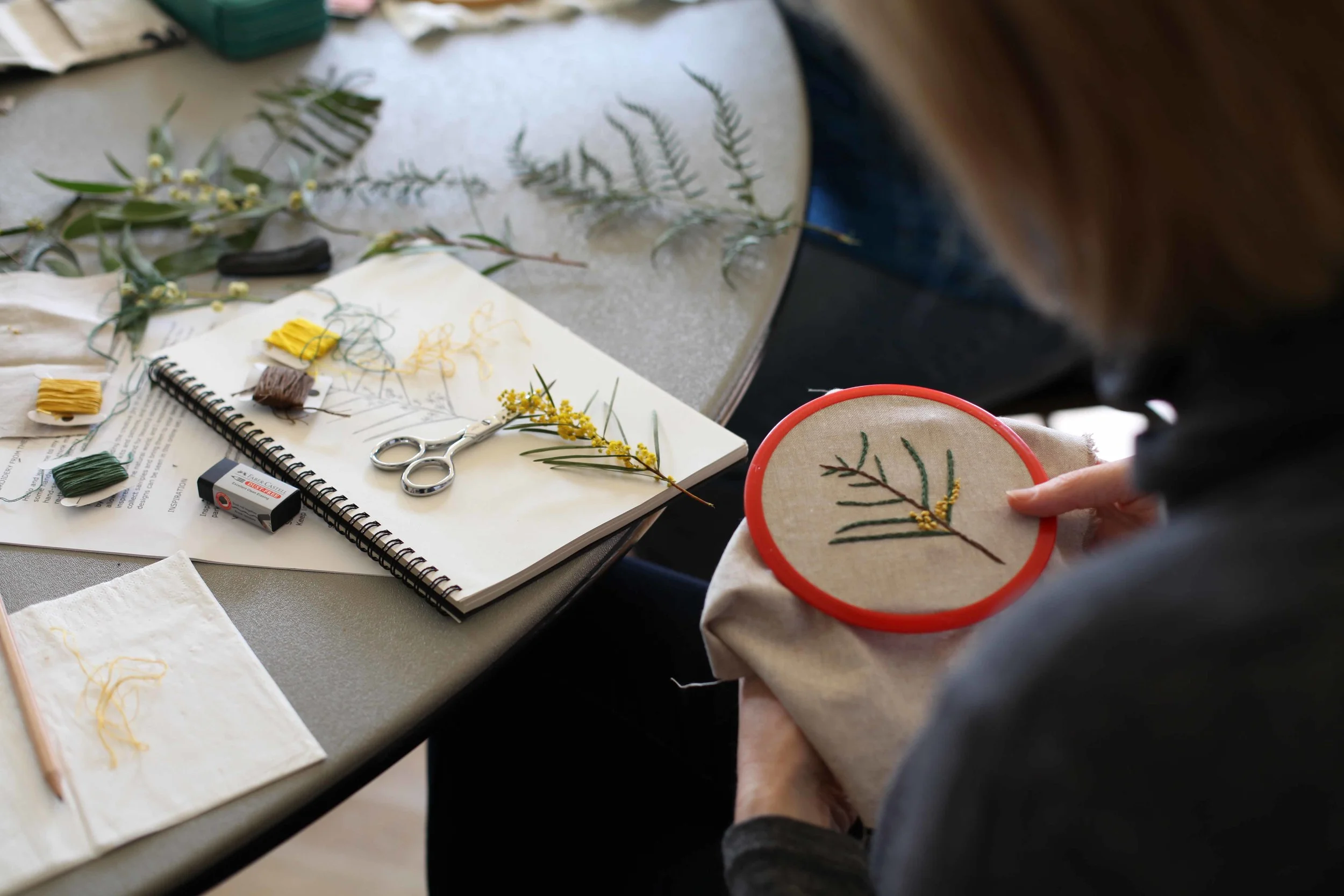 Embroidery with Melissa