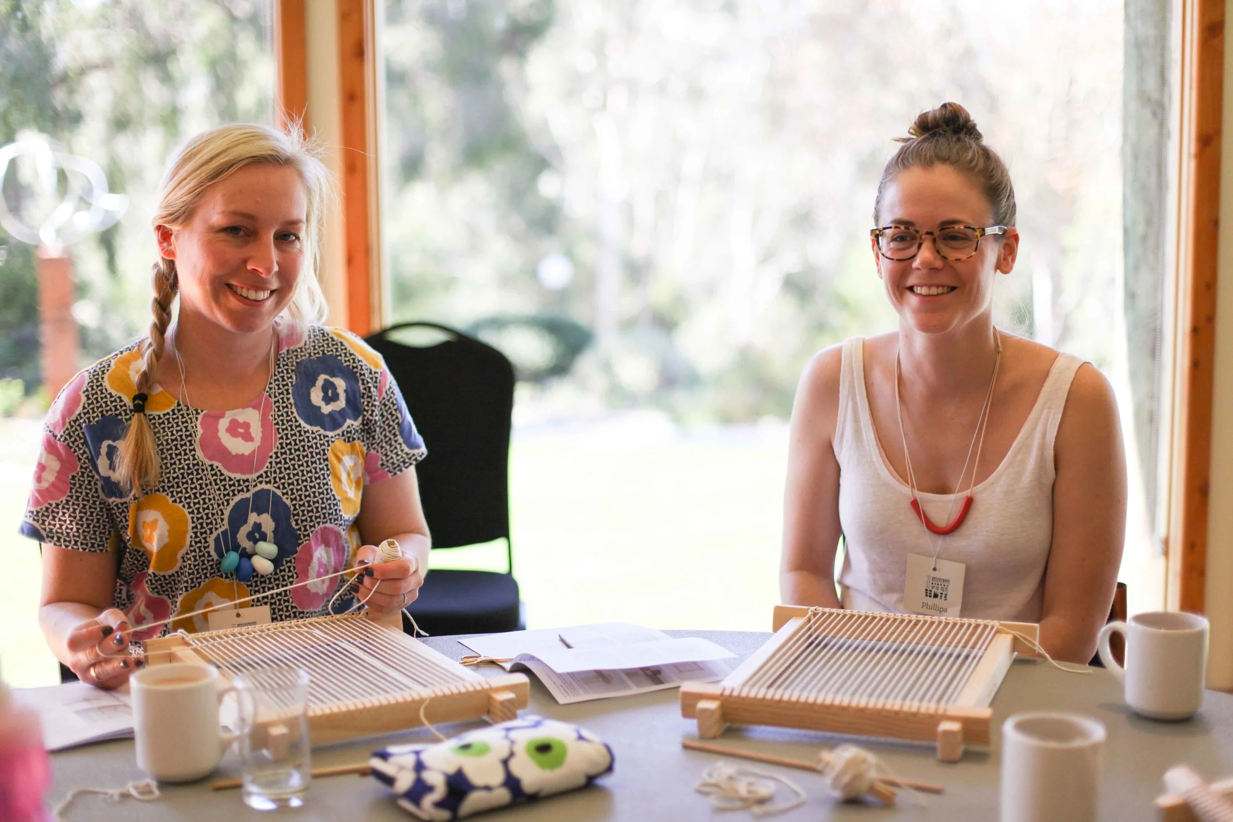 Weaving with Belinda