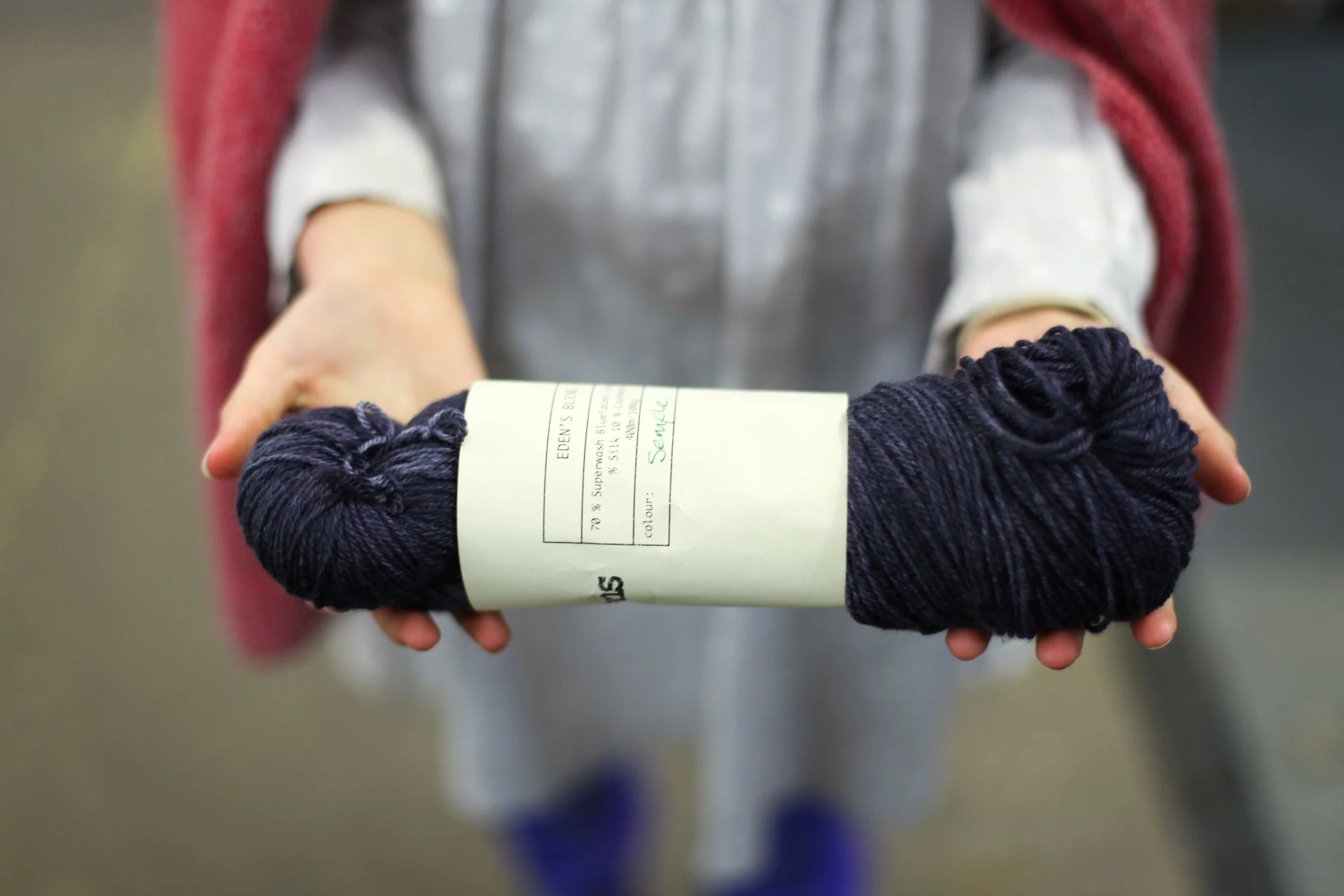 The biggest treat of the day was that Kylie from The Purl Box showed me a yarn colourway she had named for me after the first retreat. It was truly gorgeous Kylie x