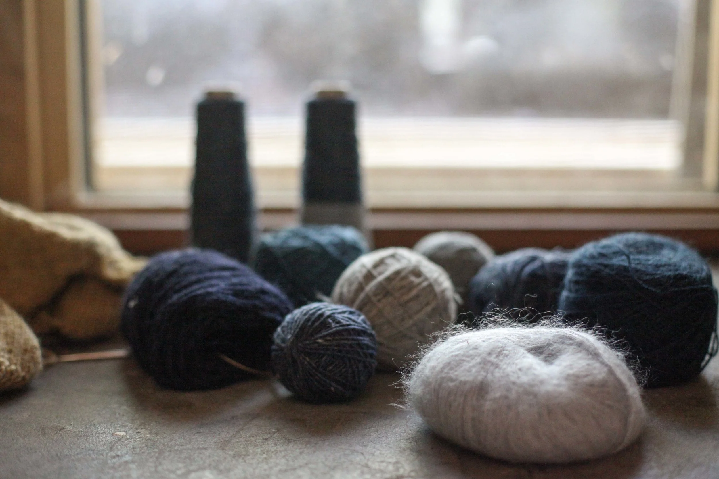 Playing around with ideas for my Piece of Silver KAL from Laine Magazine.