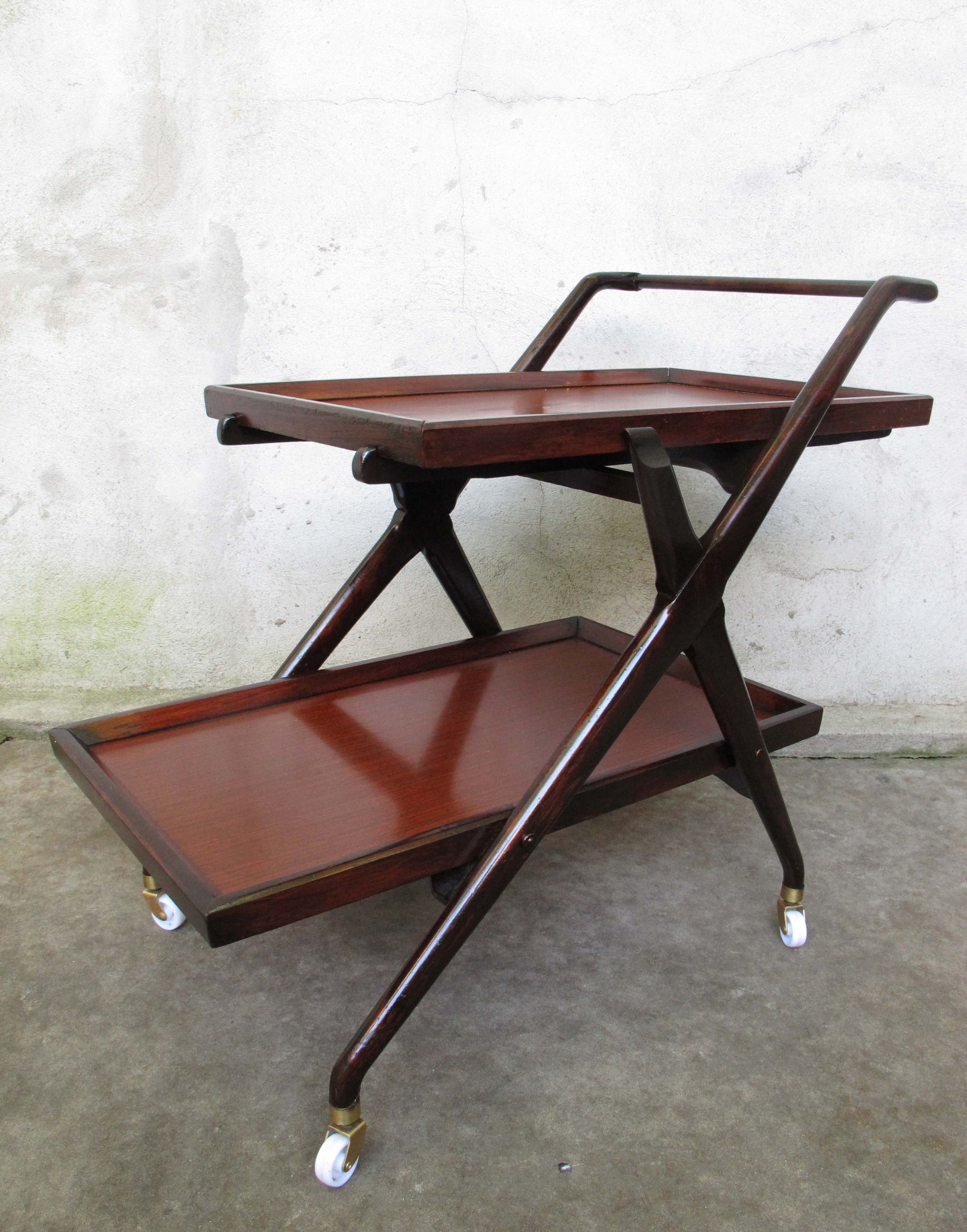 MID CENTURY BAR CART