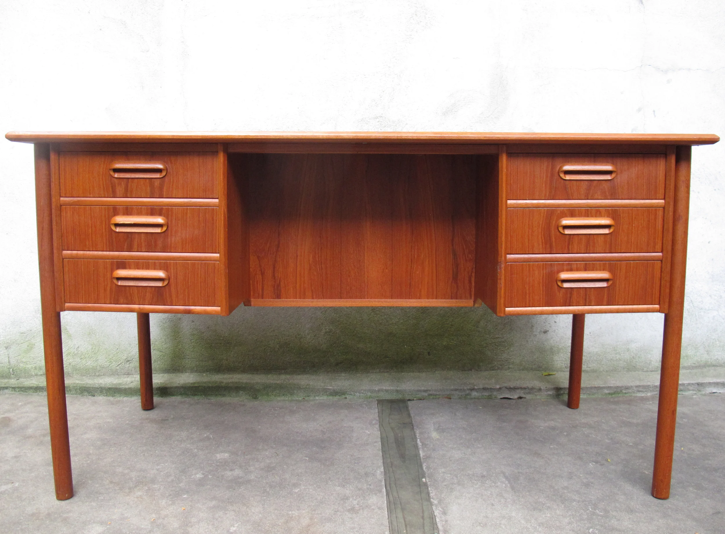 DANISH MODERN TEAK DESK
