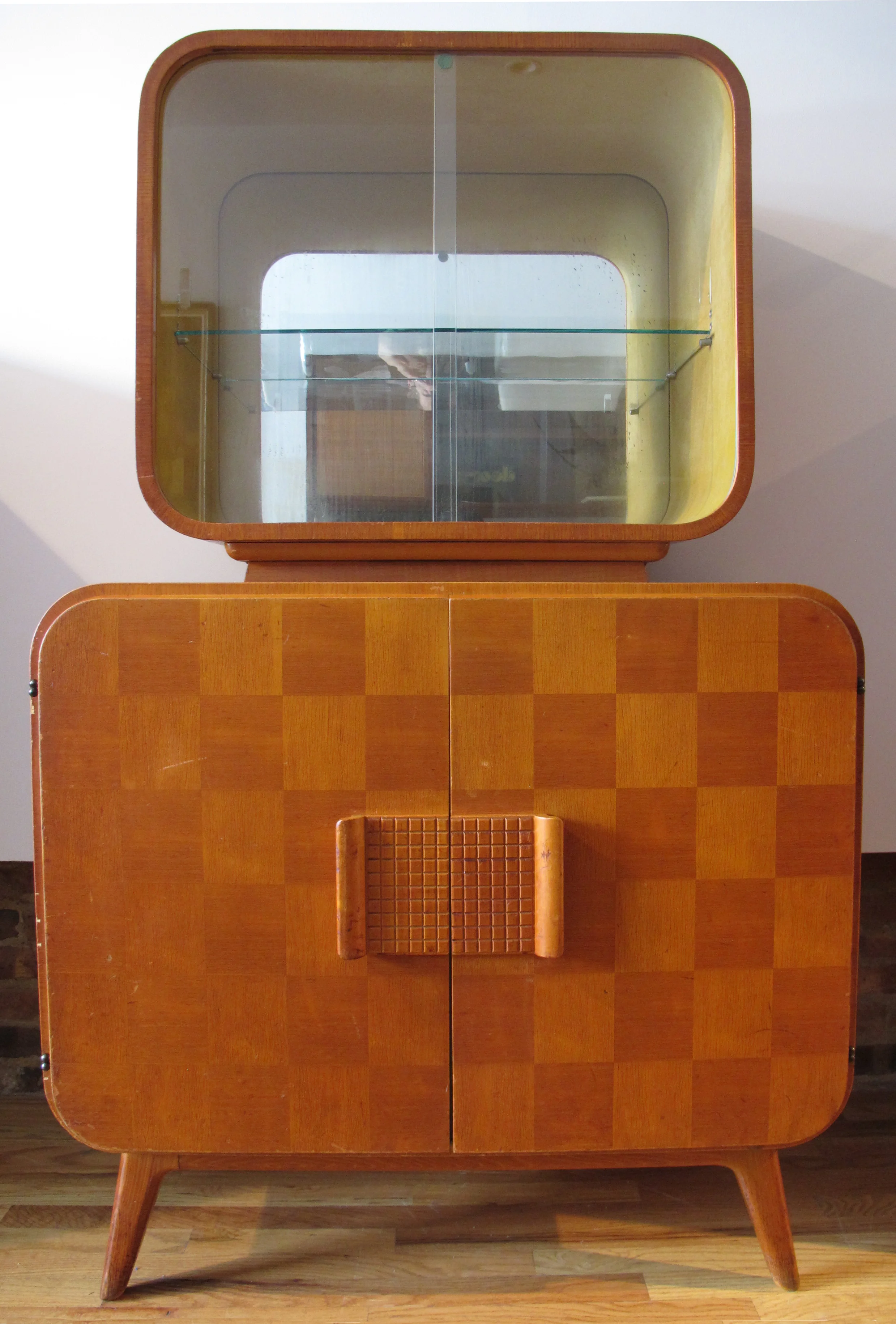 CZECHO DECO BAR CABINET BY JINDRICH HALABALA FOR UP ZAVODY