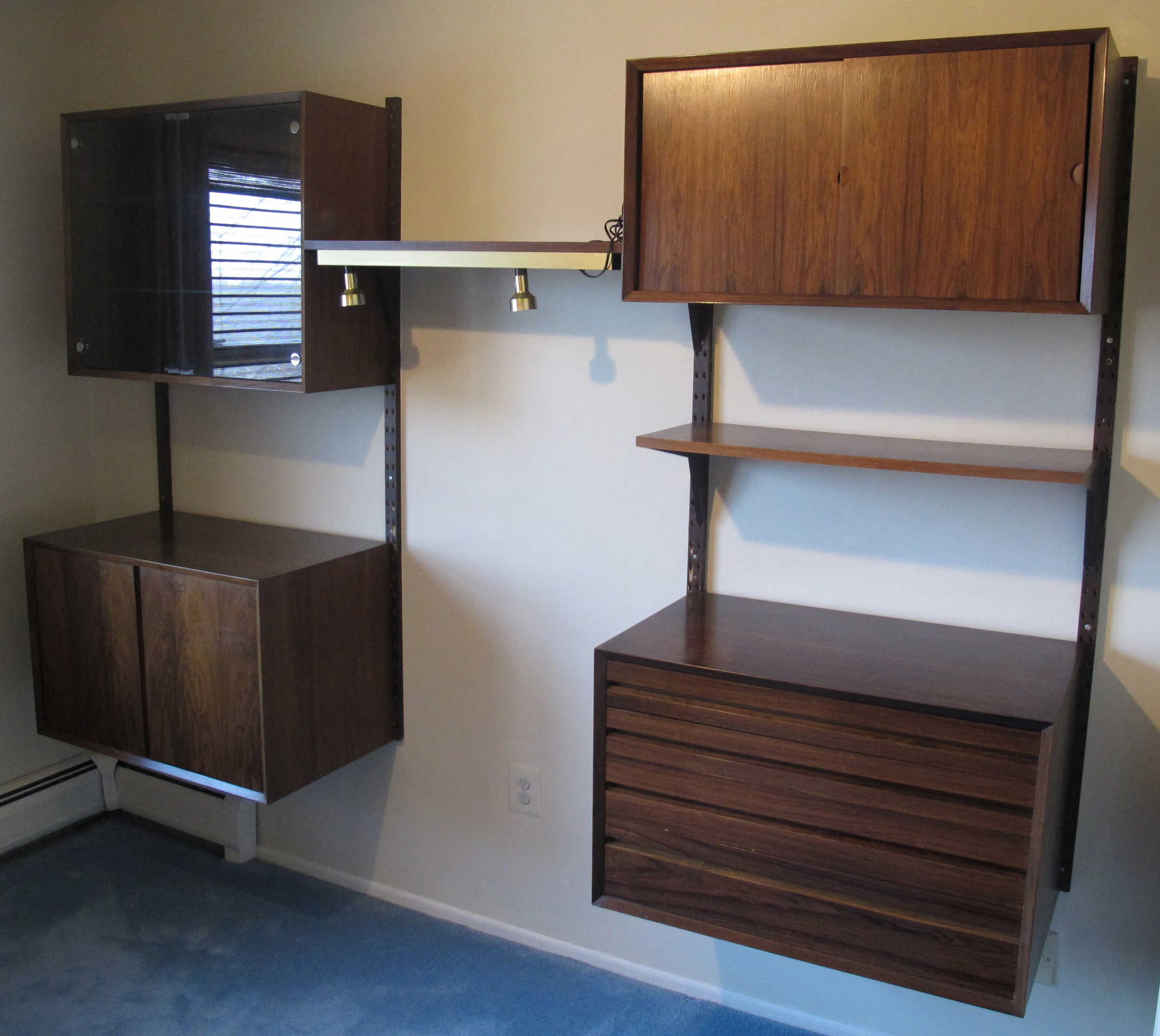 DANISH MODERN ROSEWOOD CADO SYSTEM BY POUL CADOVIUS