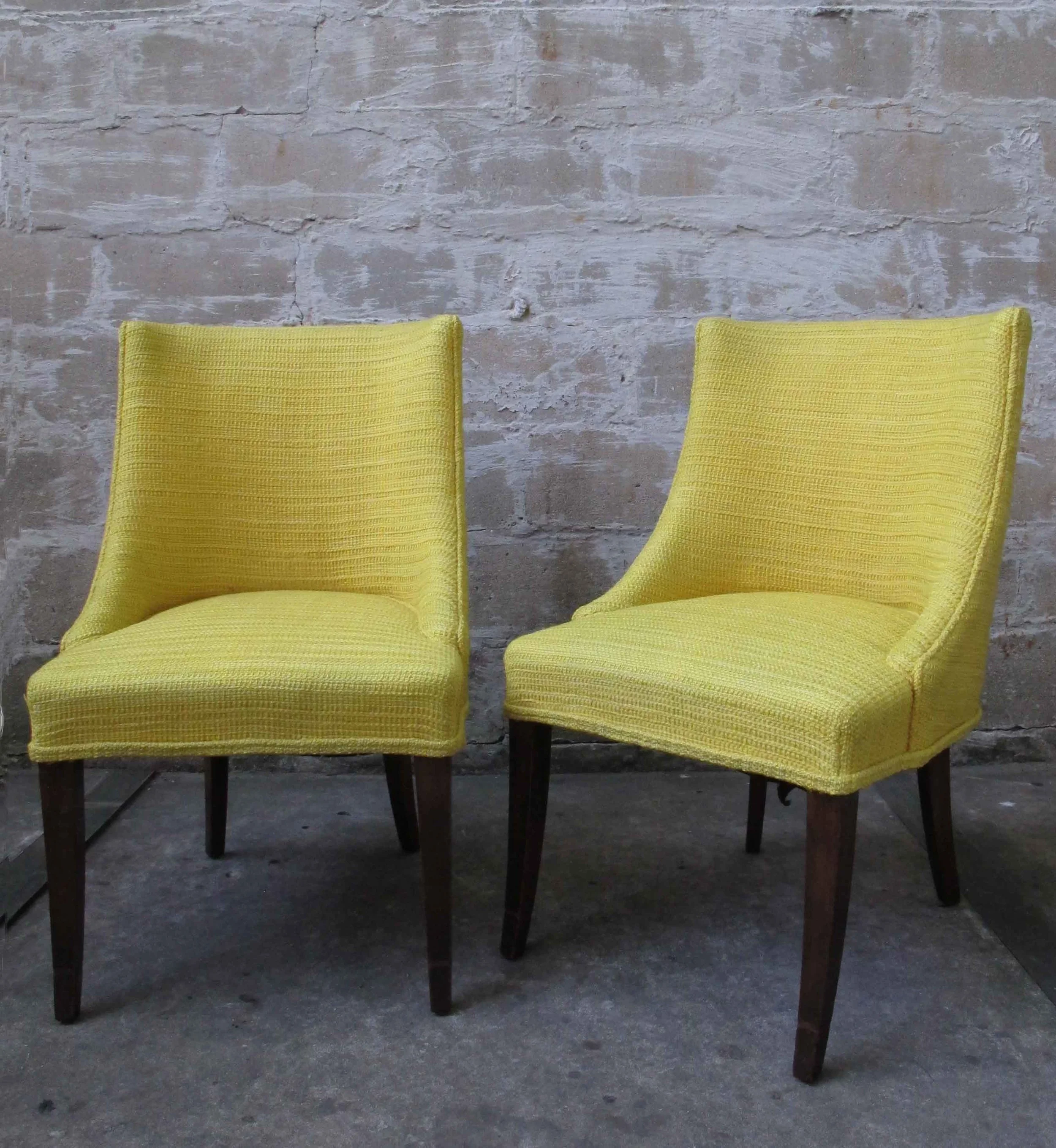 PAIR OF MID CENTURY MODERN LOUNGE CHAIRS AFTER HARVEY PROBBER