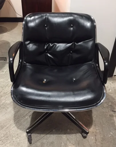 MID CENTURY POLLOCK CHAIR BY KNOLL