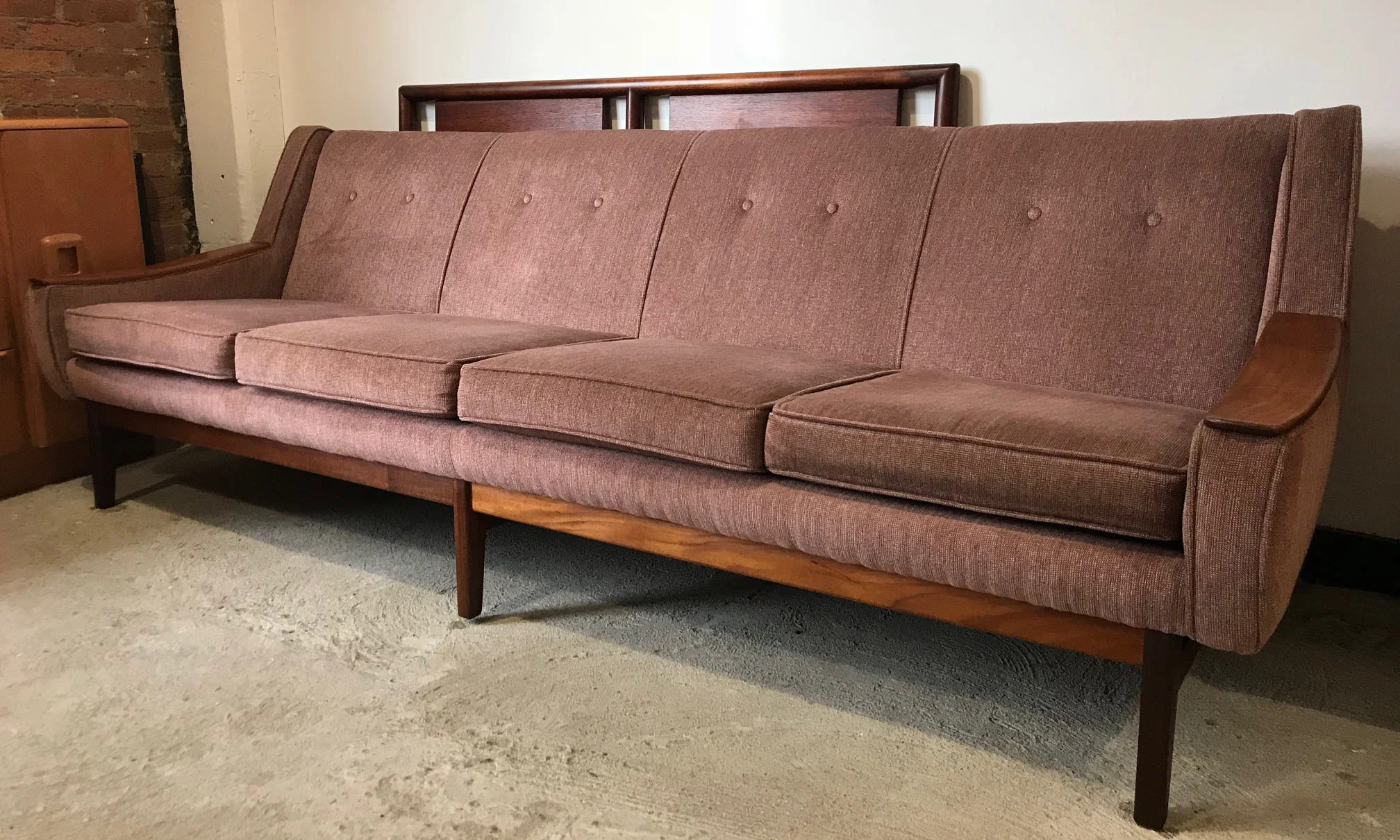 DANISH MODERN LONG SOFA