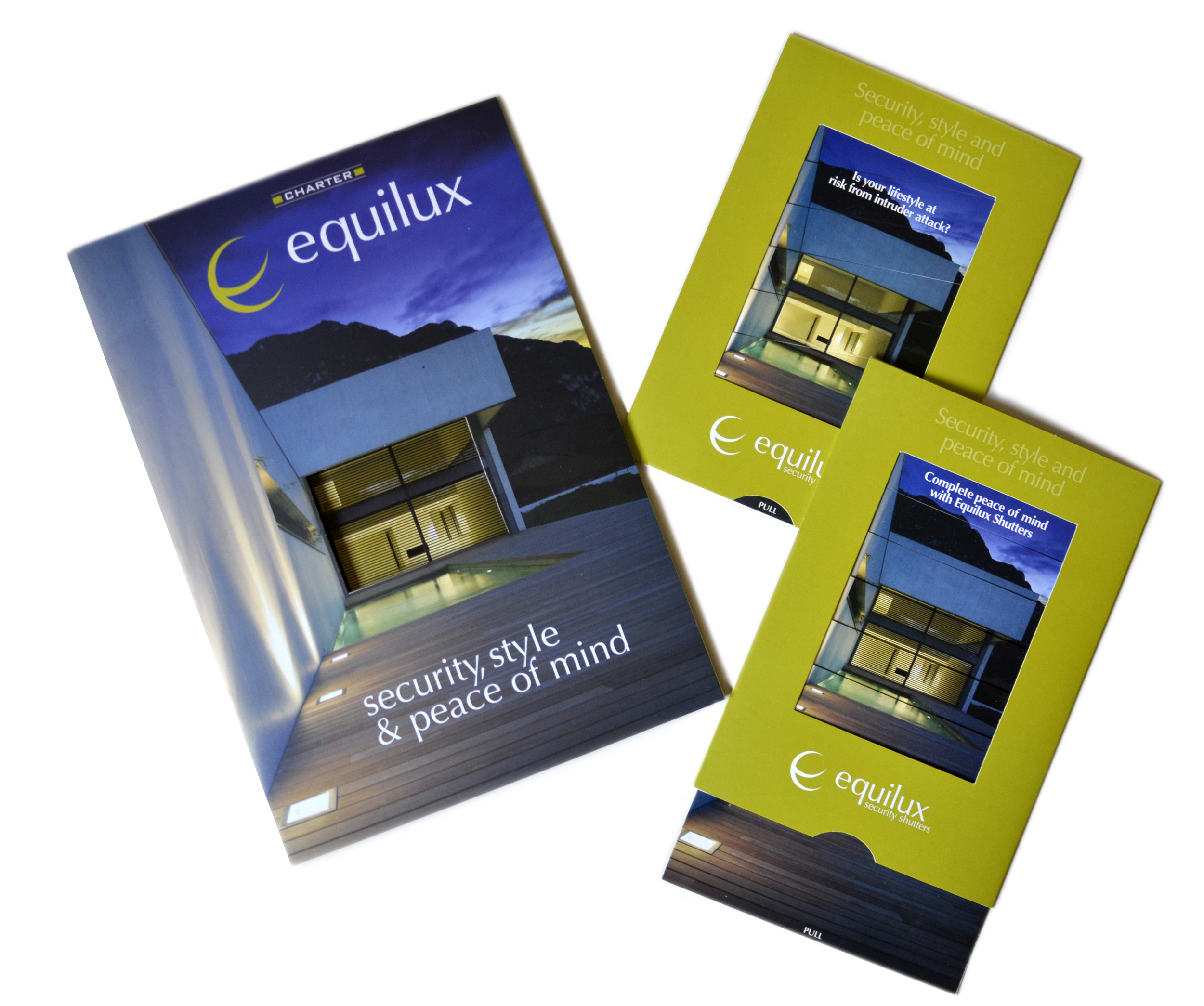 Charter Equilux Shutters Mailer Image