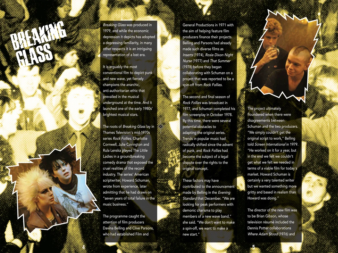 Breaking Glass Booklet Spread Image