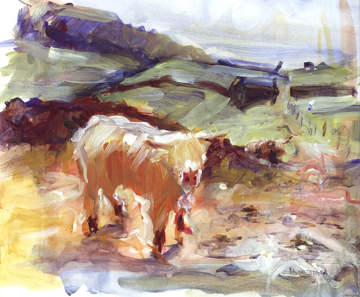 Scene Near Ambleside Painting