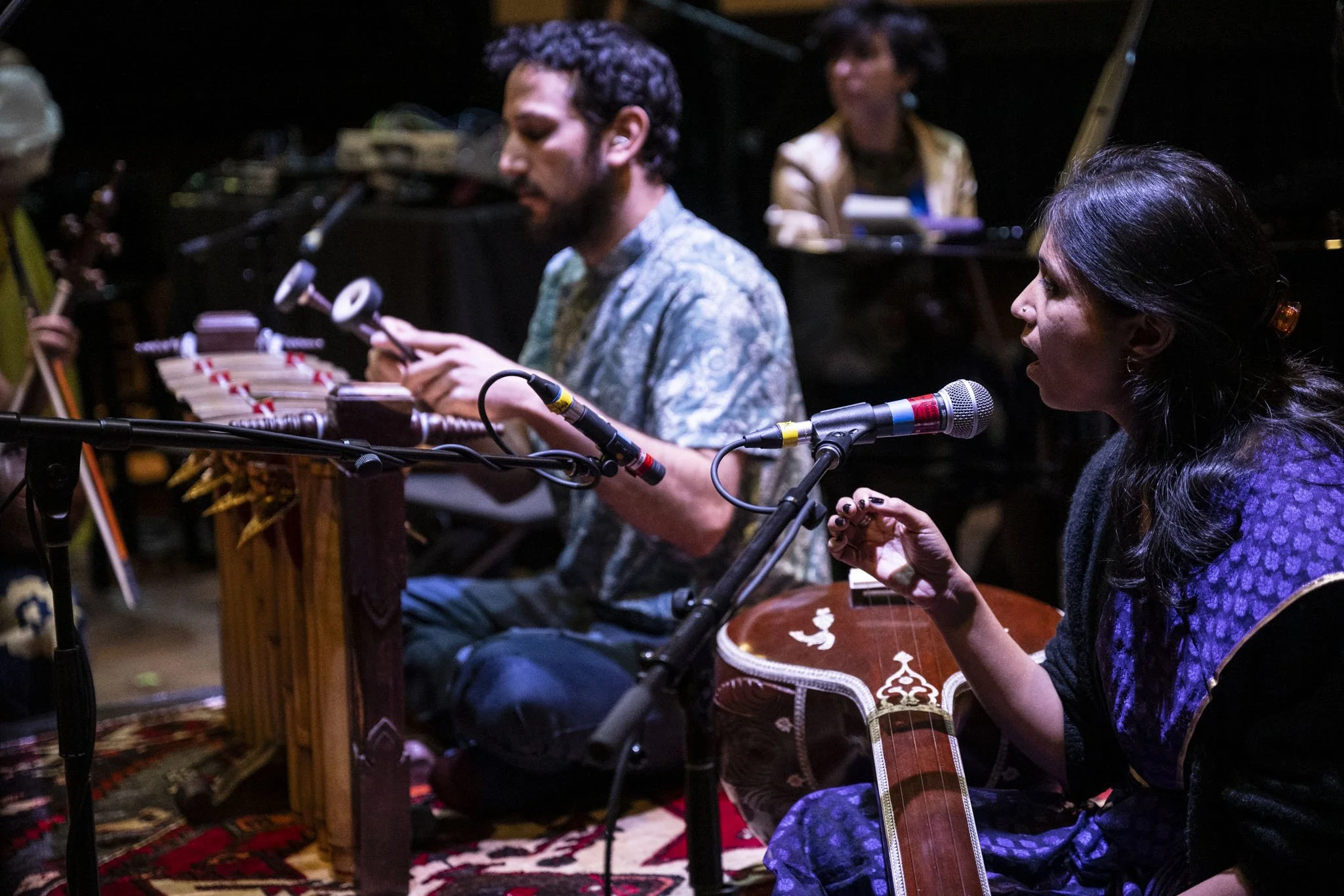 Soundweavings residency faculty, Banff Centre, Canada
