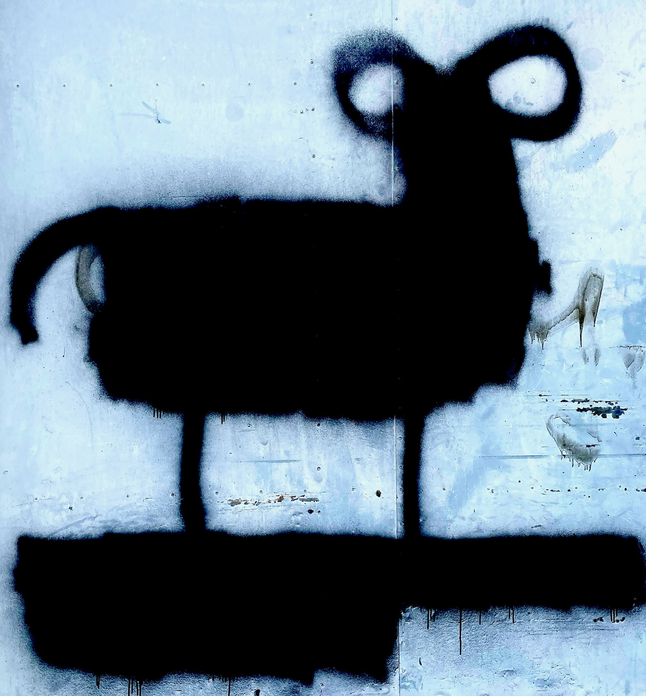 Our front door and our logo