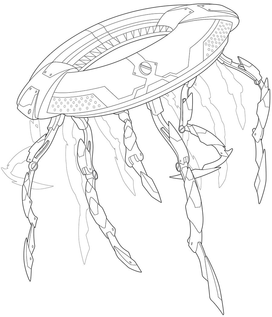 The robot I'm making a model of.