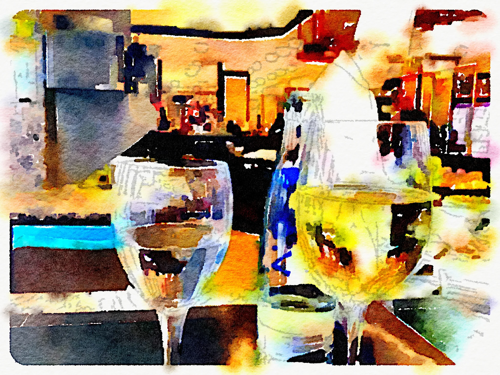 iphone edited in Waterlogue