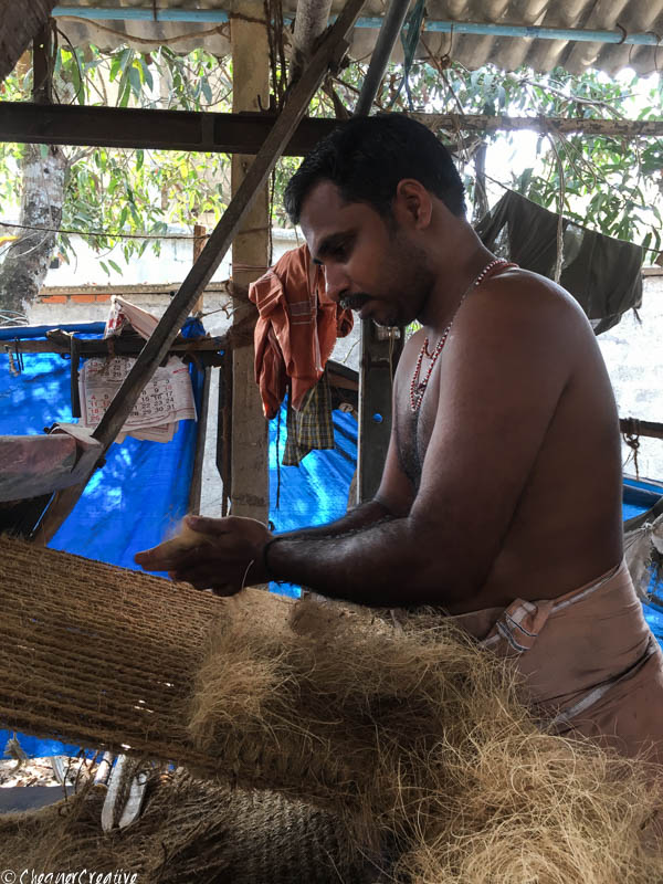 Coir Factory Kerala India