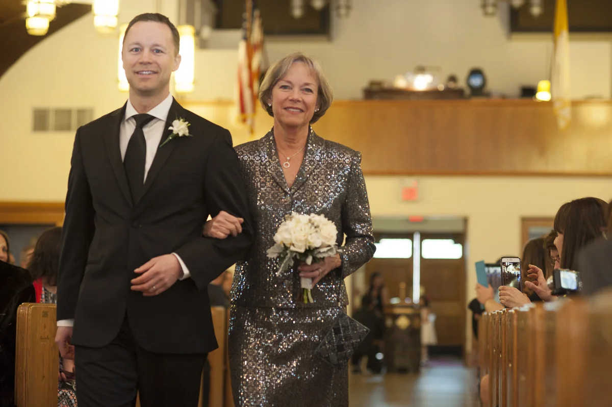 Brother and Mother of the Groom