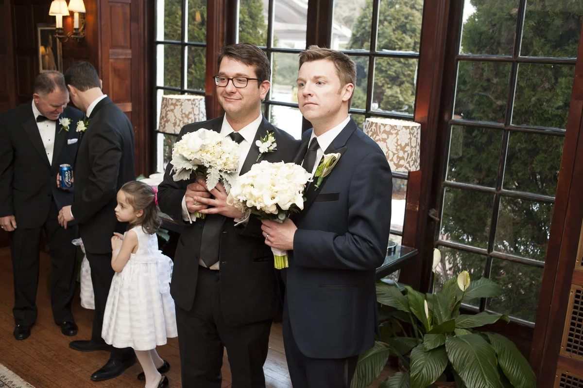 Groom and best man
