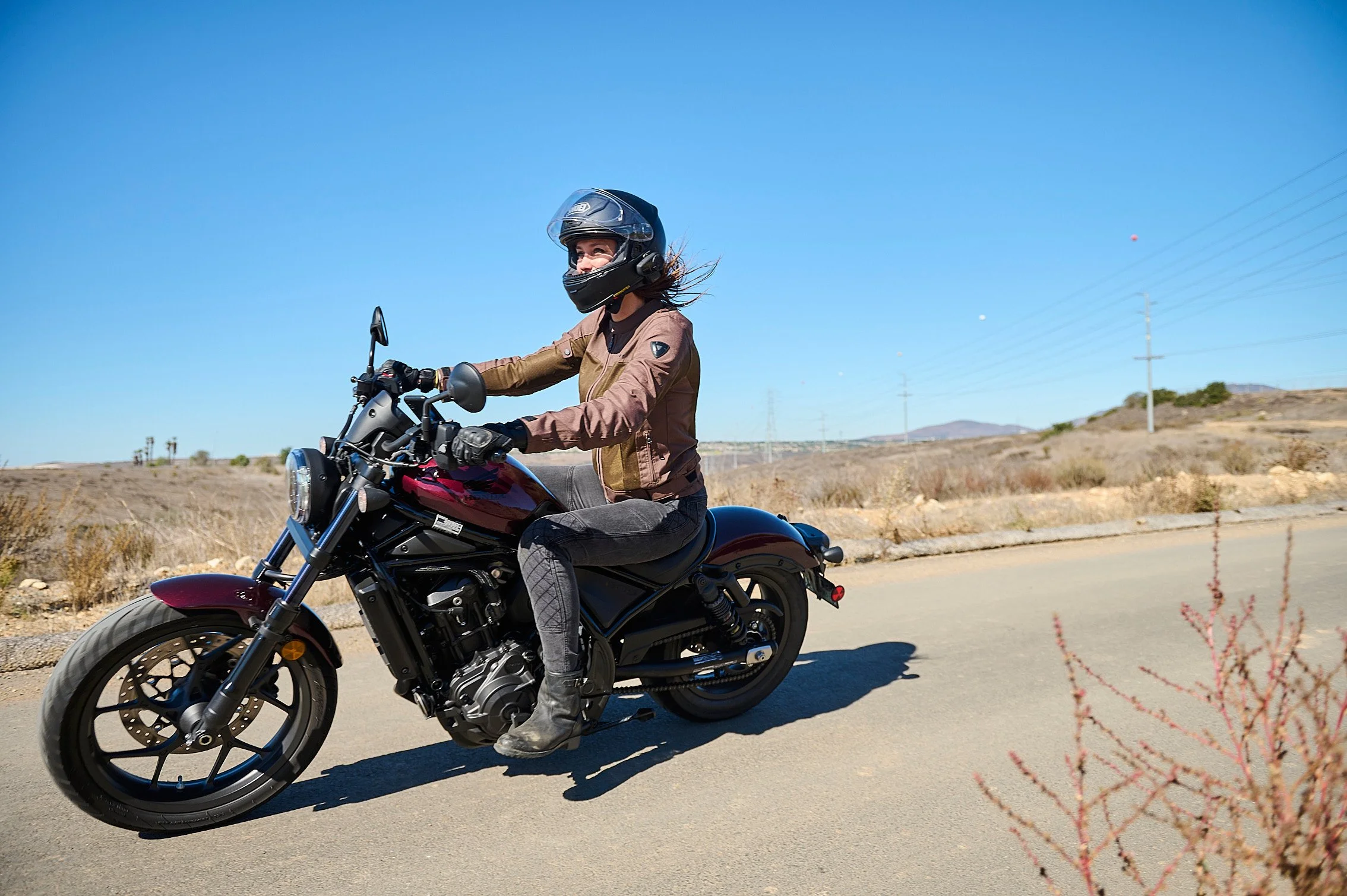    Women Riders Now, Honda Rebel 1100, Kirsten Midura review   