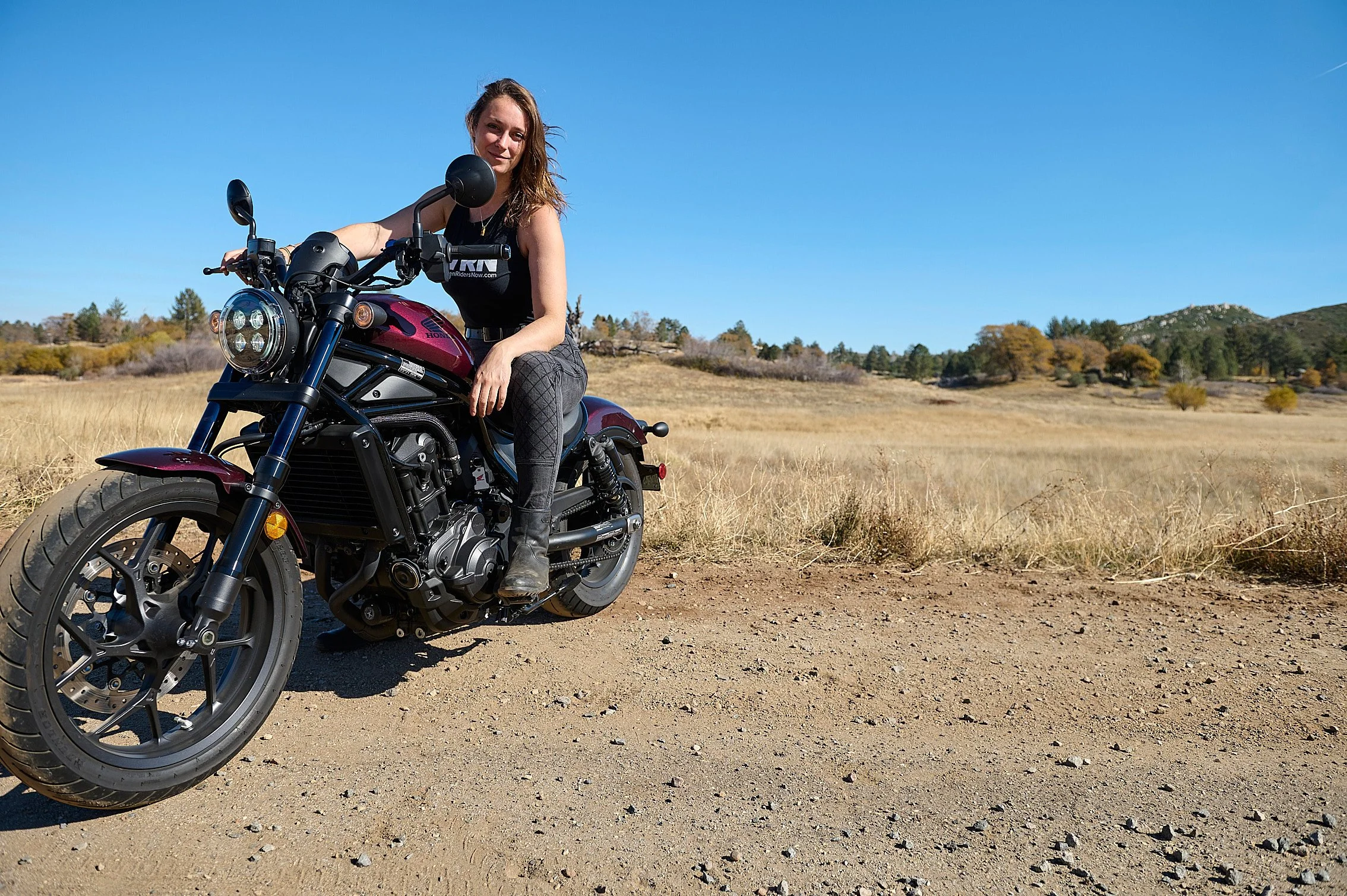    Women Riders Now, Honda Rebel 1100, Kirsten Midura review   