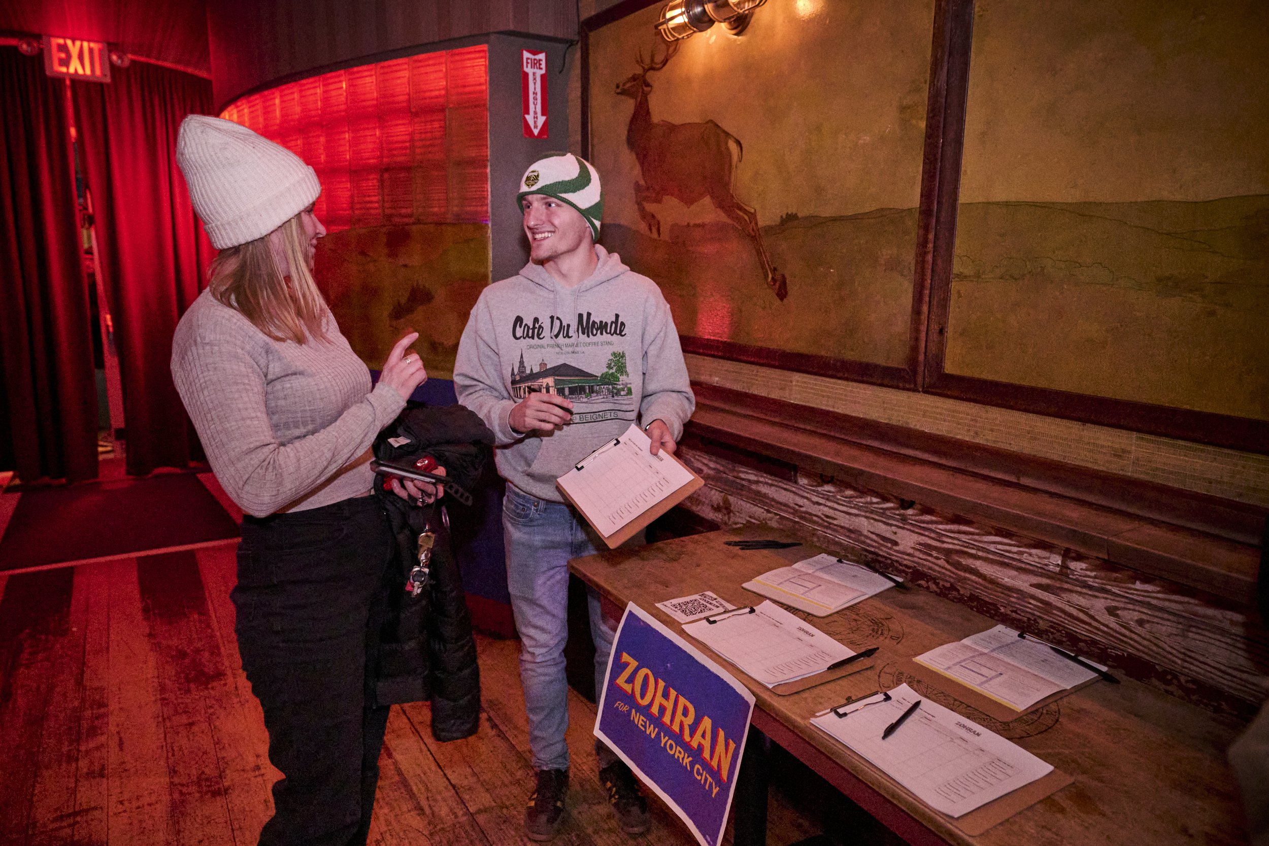 Volunteer for Zohran Mamdani, January 2025