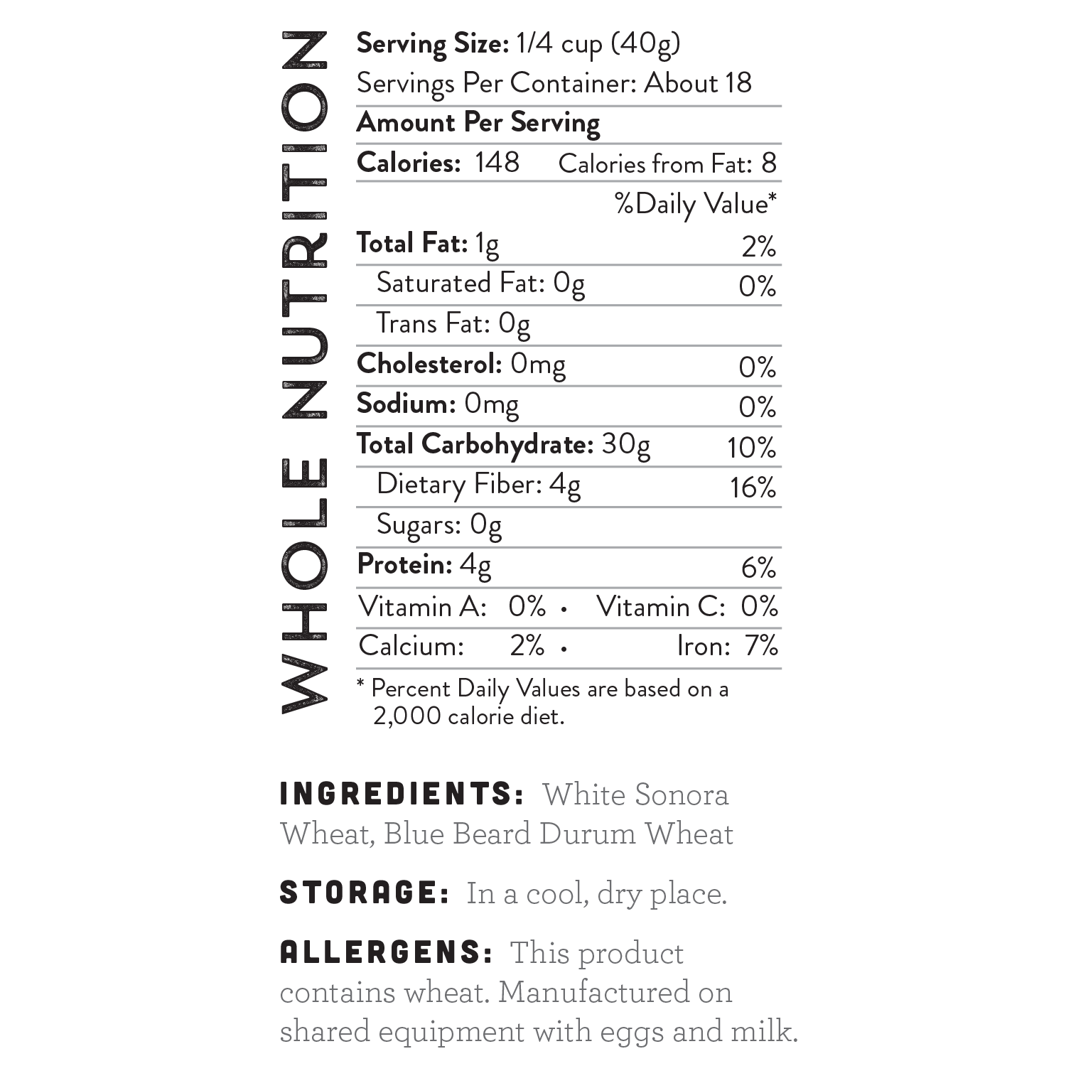 Pasta Flour — Hayden Flour Mills