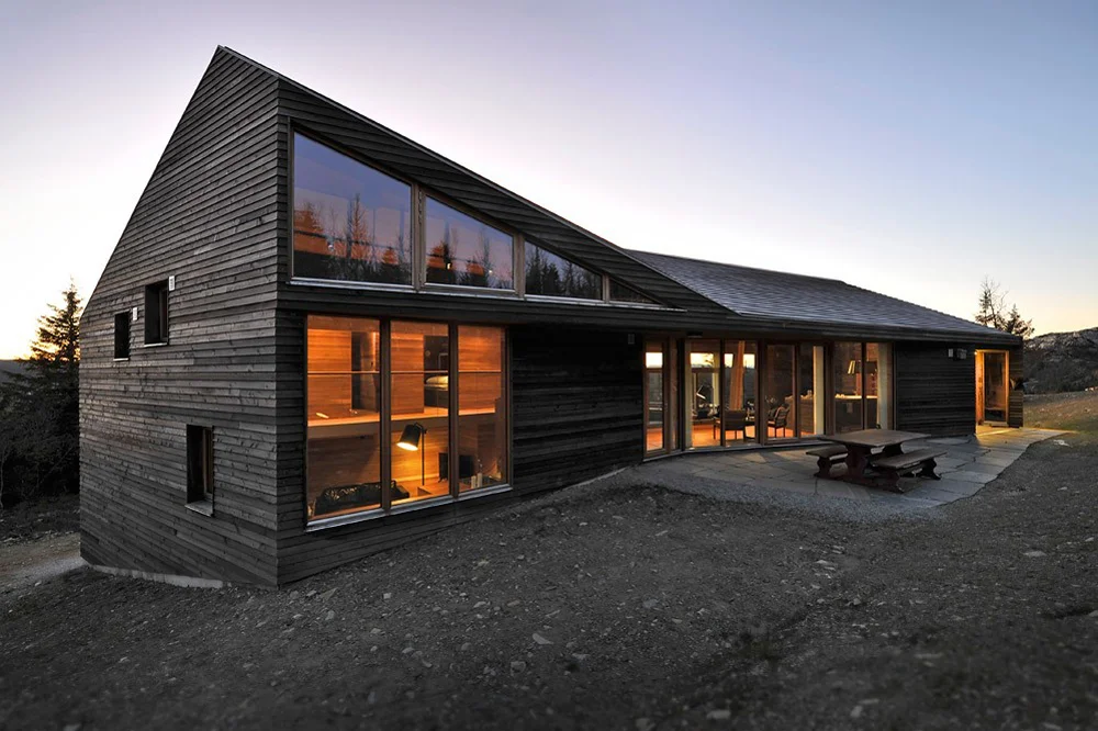 Twisted Cabin by Jarmund Visgnaes Architects