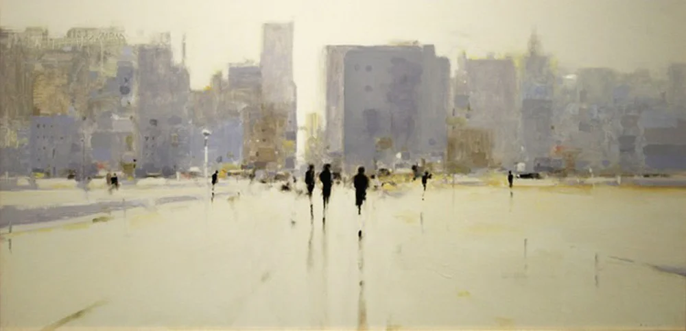 Geoffrey Johnson, West VillagePM, 2013 via Hubert Gallery