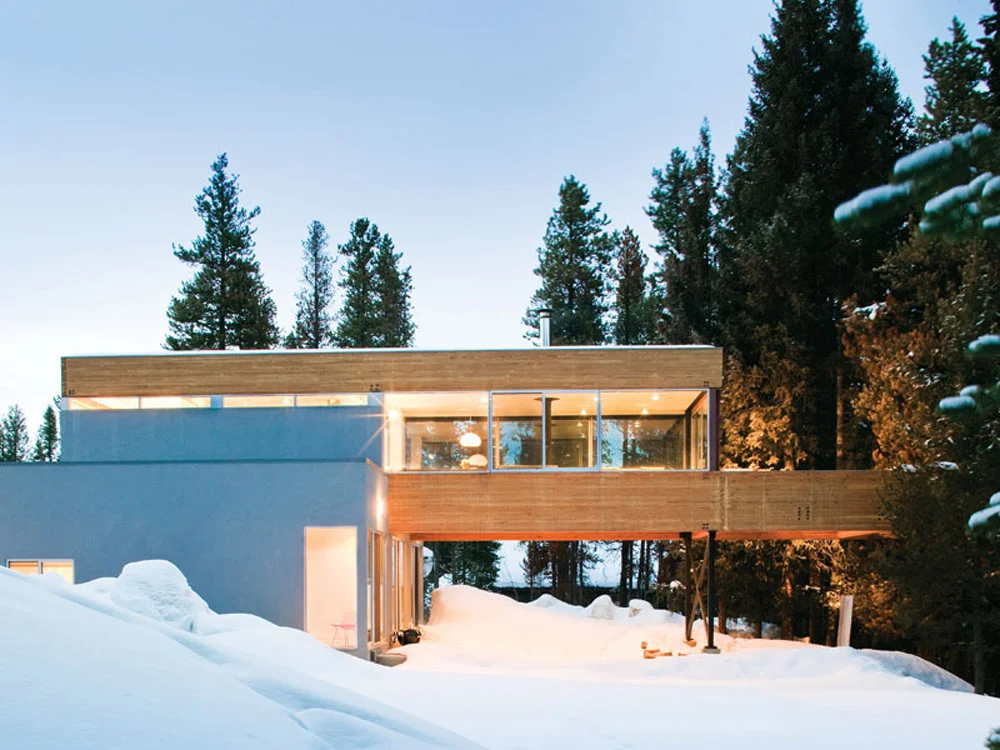 design by michael p johnson via Mountain Living 